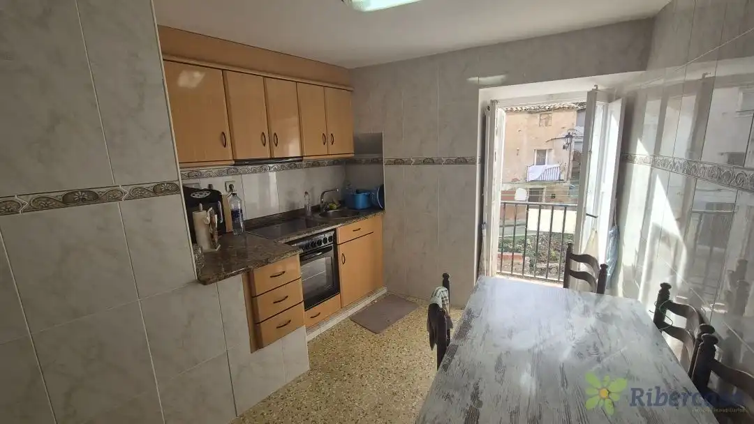 Cocina de Casa o chalet en venta en Cervera del Río Alhama con Amueblado y Balcón