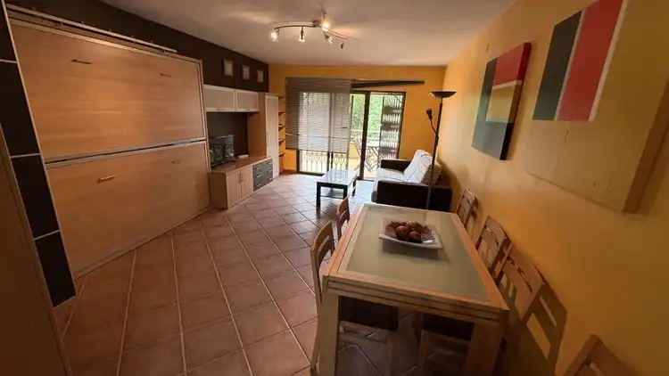 Sala de estar de Estudio en venta en Vandellòs i l'Hospitalet de l'Infant con Aire acondicionado y Terraza