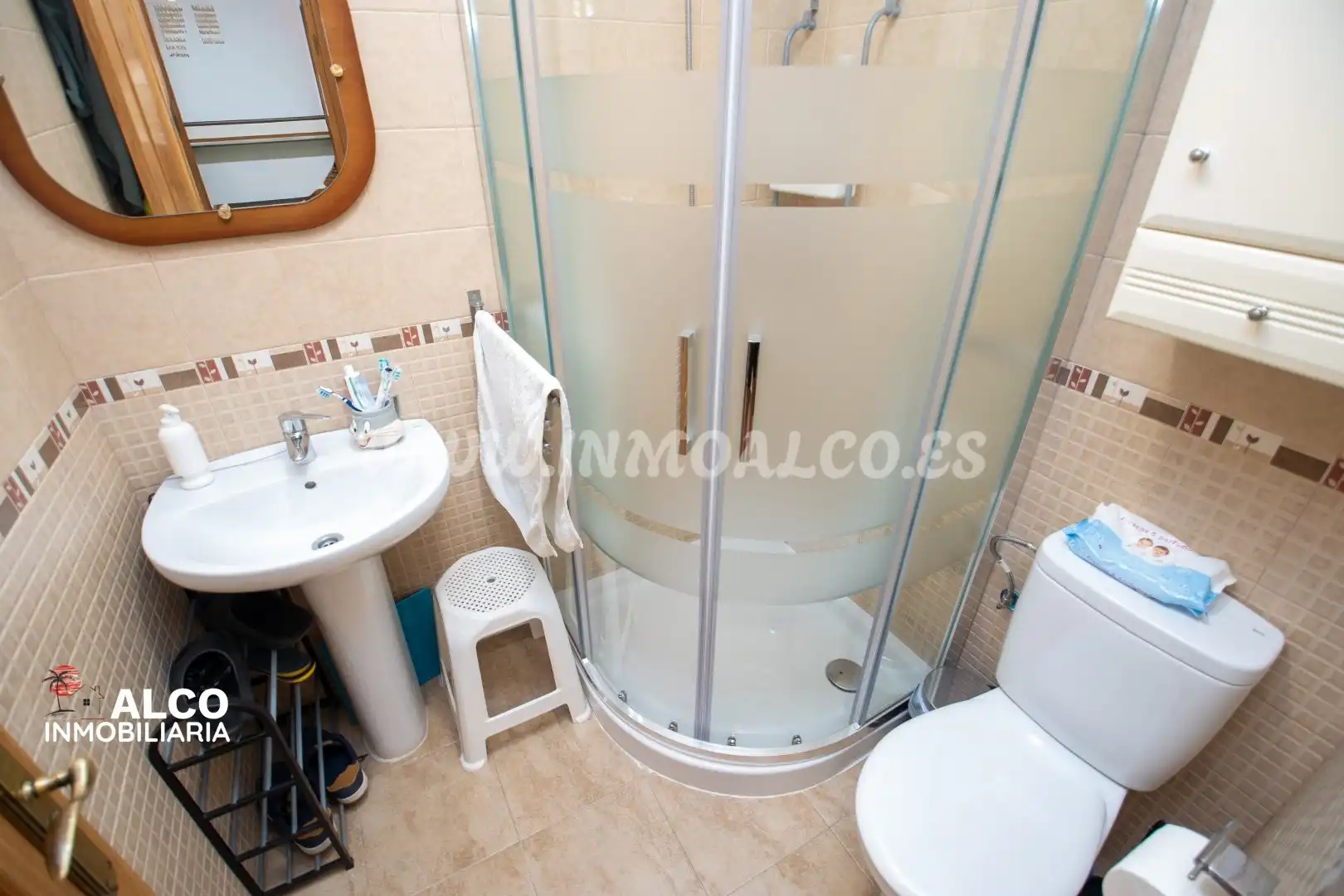 Baño de Dúplex en venta en Torrox con Aire acondicionado, Terraza y Trastero