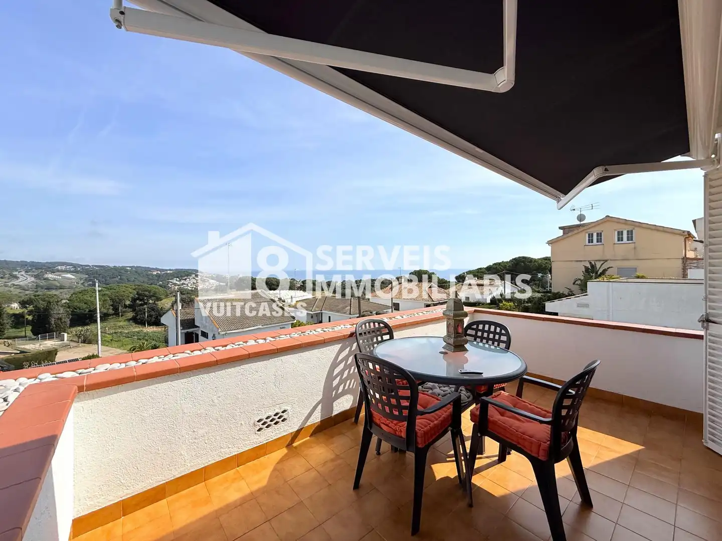 Terraza de Casa adosada en venta en Sant Pol de Mar con Calefacción, Jardín privado y Terraza