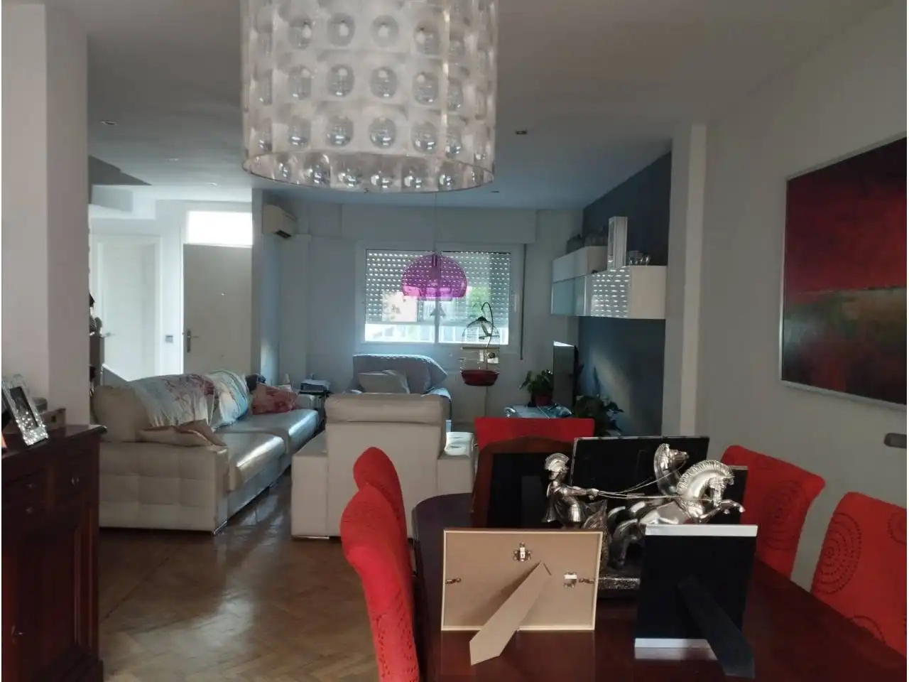Sala de estar de Casa adosada en venta en Ciudad Real con Aire acondicionado, Calefacción y Jardín privado