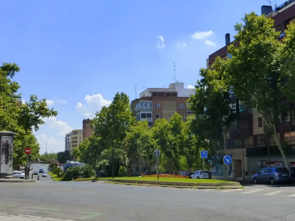 Vista exterior de Pis de lloguer en  Madrid Capital amb Calefacció, Parquet i Rentadora
