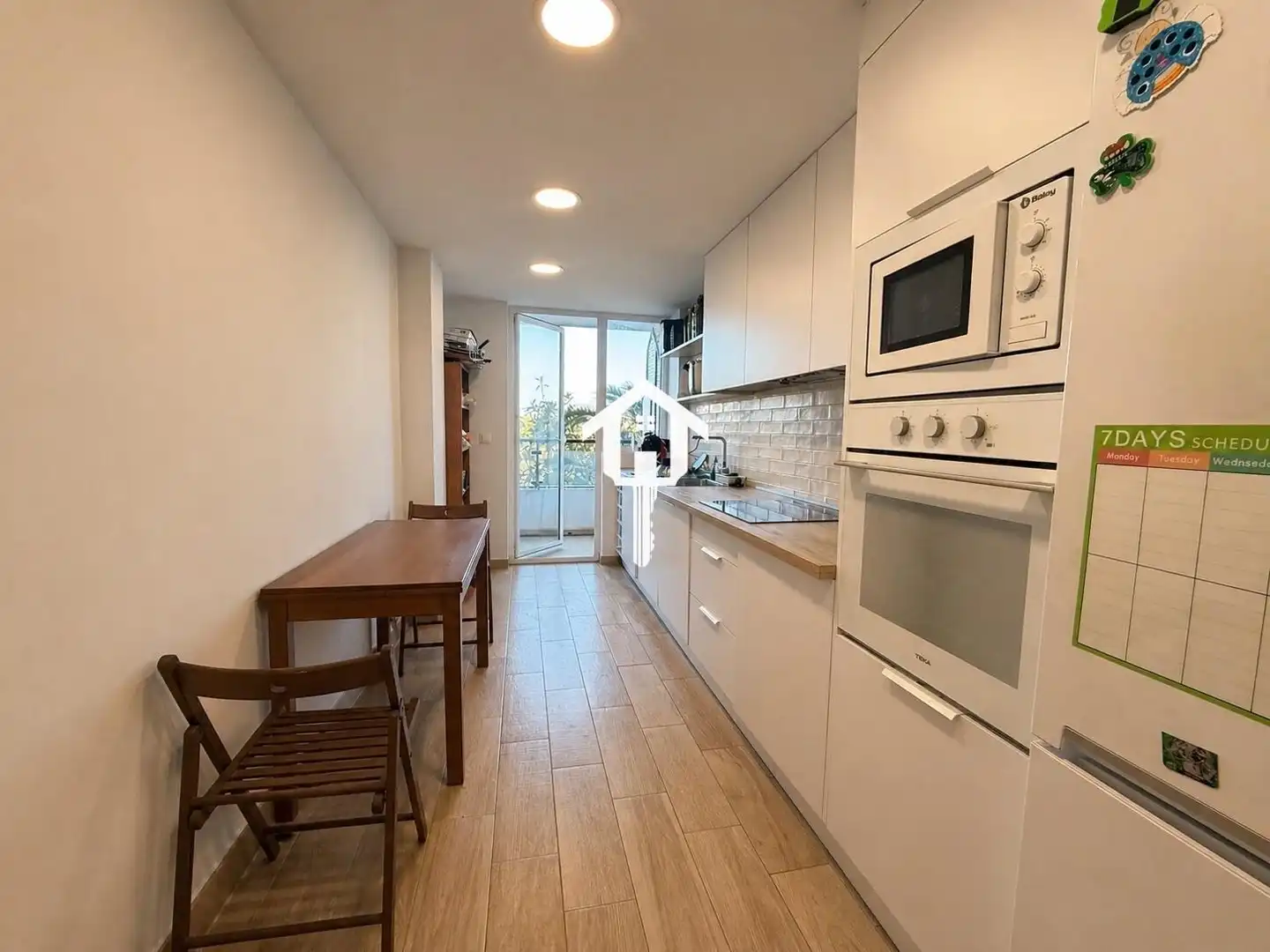 Cuina de Pis en venda en Alicante / Alacant amb Aire condicionat, Jardí privat i Terrassa