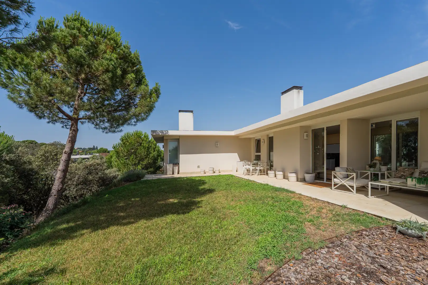 Garden of Houses for sale in Ciudalcampo  with Air Conditioner, Heating and Private garden