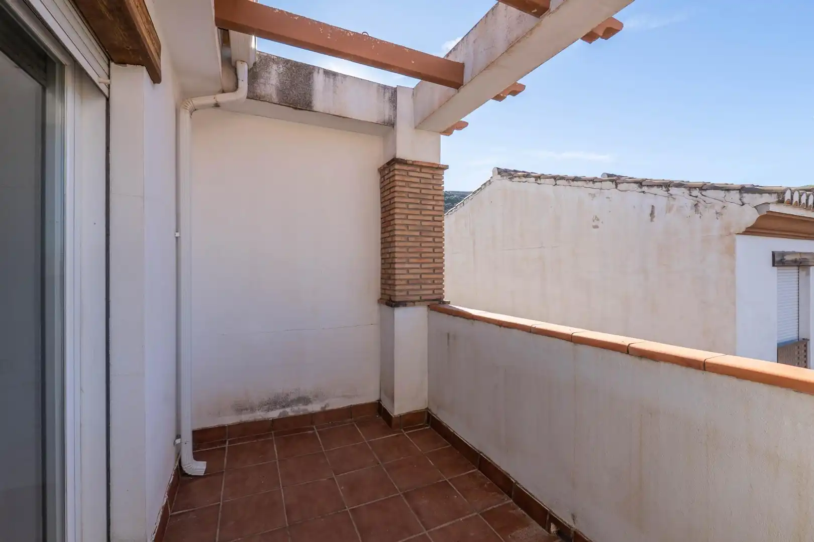 Terraza de Casa adosada en venta en Cenes de la Vega con Aire acondicionado, Calefacción y Jardín privado
