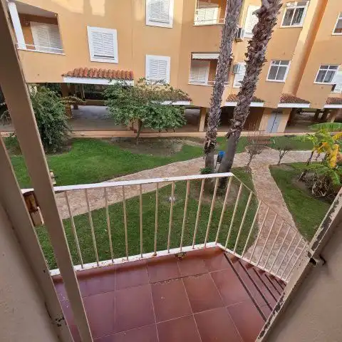 Jardí de Casa adosada de lloguer en Islantilla amb Terrassa