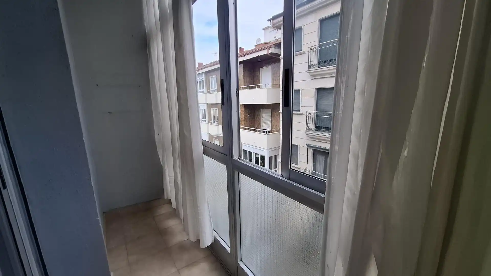Balcony of Flat for sale in Ourense Capital   with Parquet flooring, Storage room and Balcony