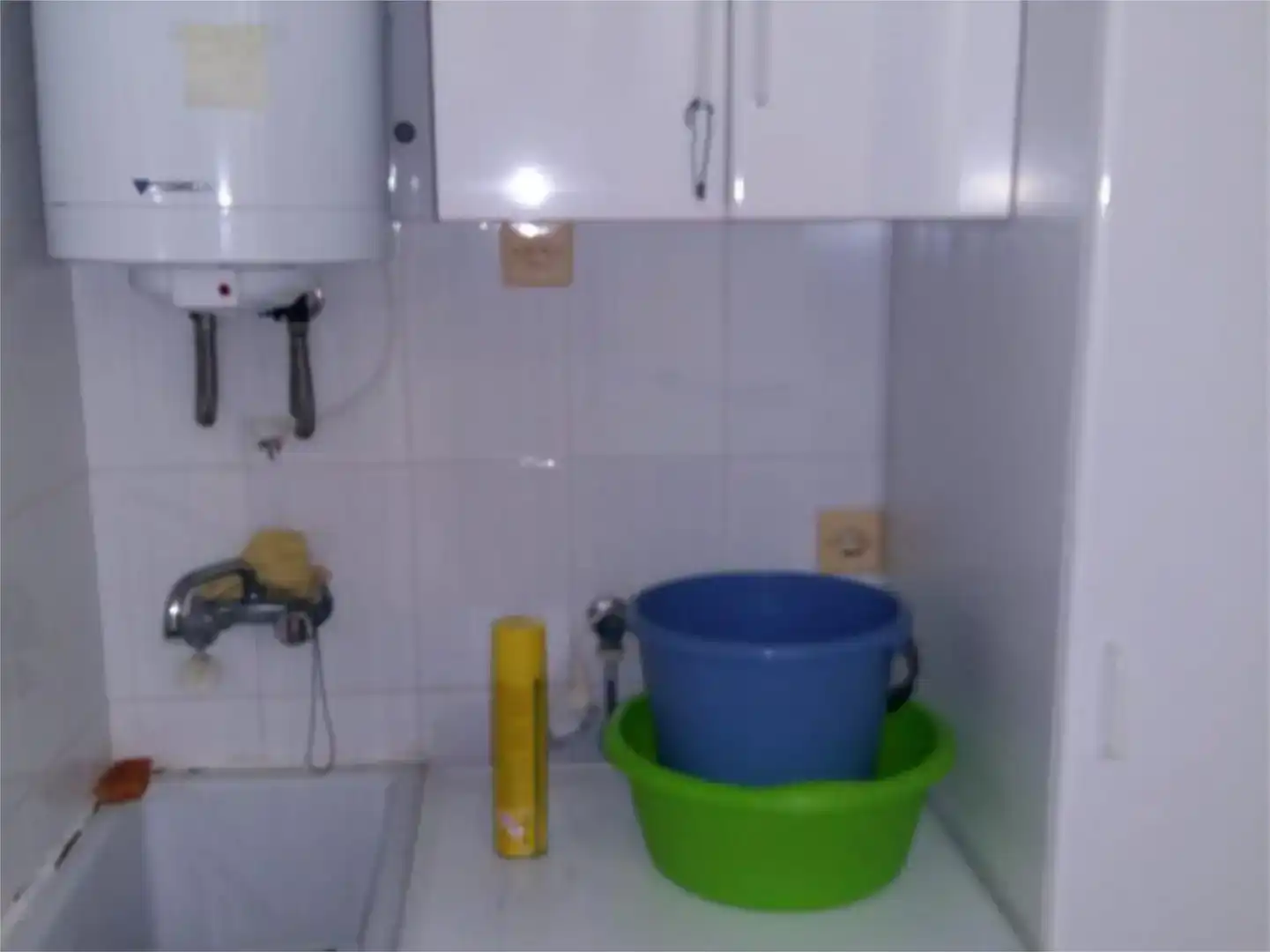 Küche von Wohnung zur Miete in San Javier mit Klimaanlage, Privatgarten und Parkett