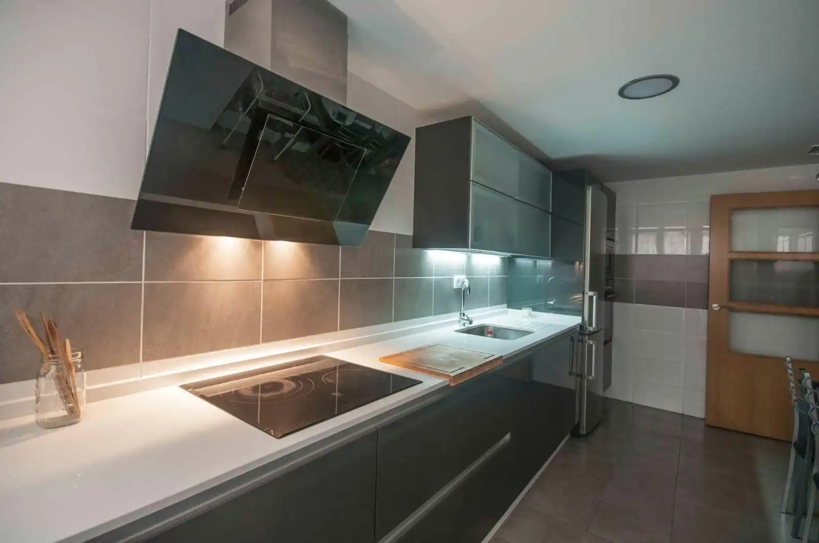 Küche von Wohnung zum Verkauf in Mérida mit Klimaanlage, Heizung und Abstellraum