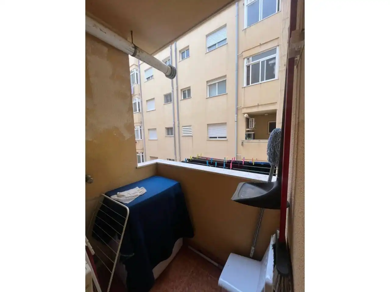 Terrasse von Wohnung zum Verkauf in Castellón de la Plana / Castelló de la Plana mit Klimaanlage, Abstellraum und Möbliert