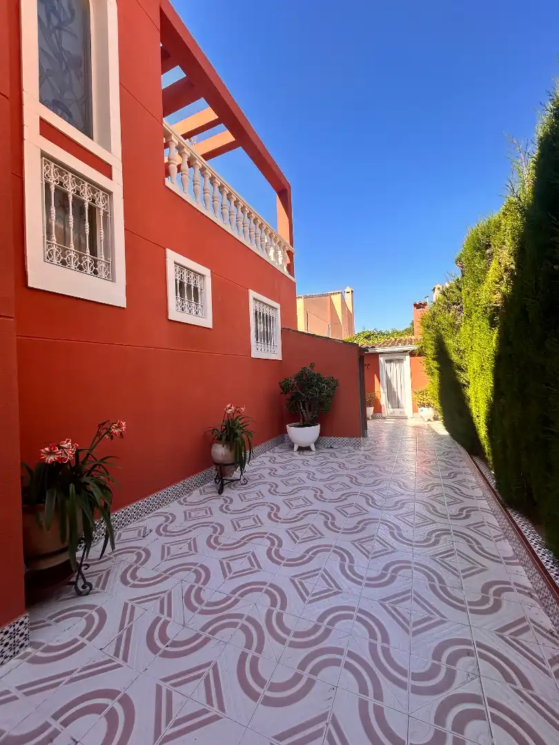 Terraza de Casa o chalet en venta en Elche / Elx con Aire acondicionado, Jardín privado y Terraza