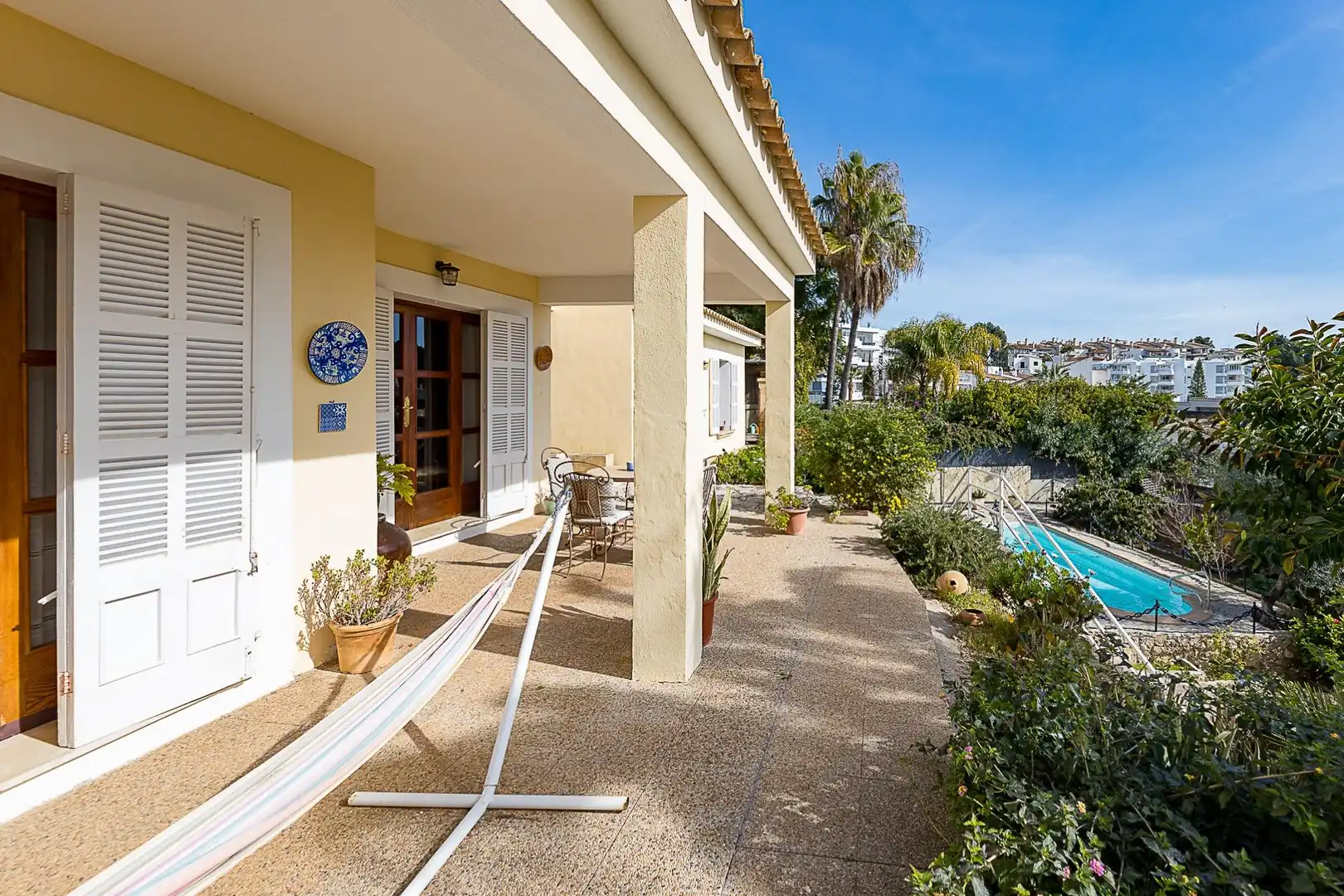 Terraza de Casa o chalet en venta en  Palma de Mallorca con Jardín privado, Terraza y Trastero