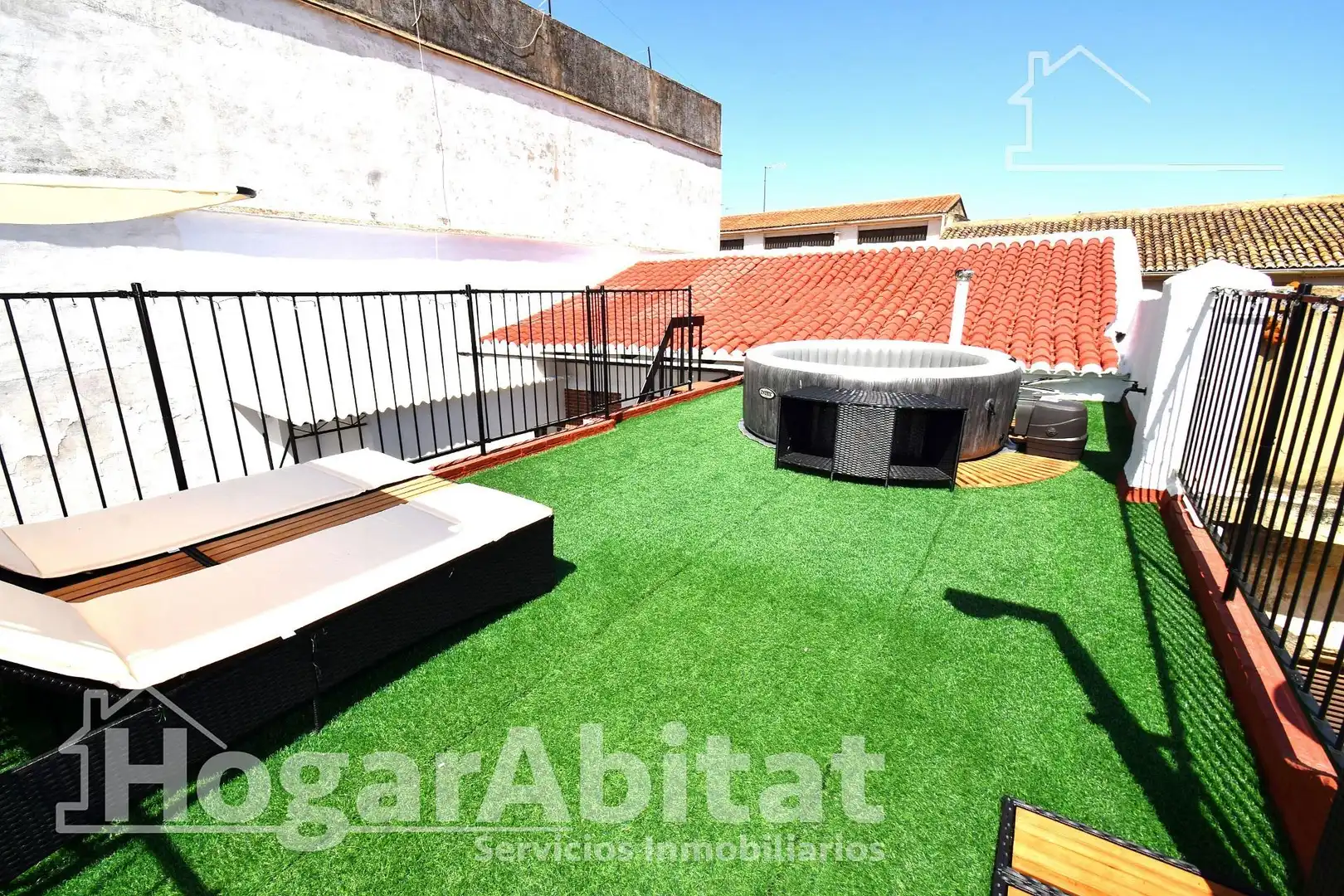 Terrace of Attic for sale in Picassent  with Parquet flooring, Terrace and Furnished