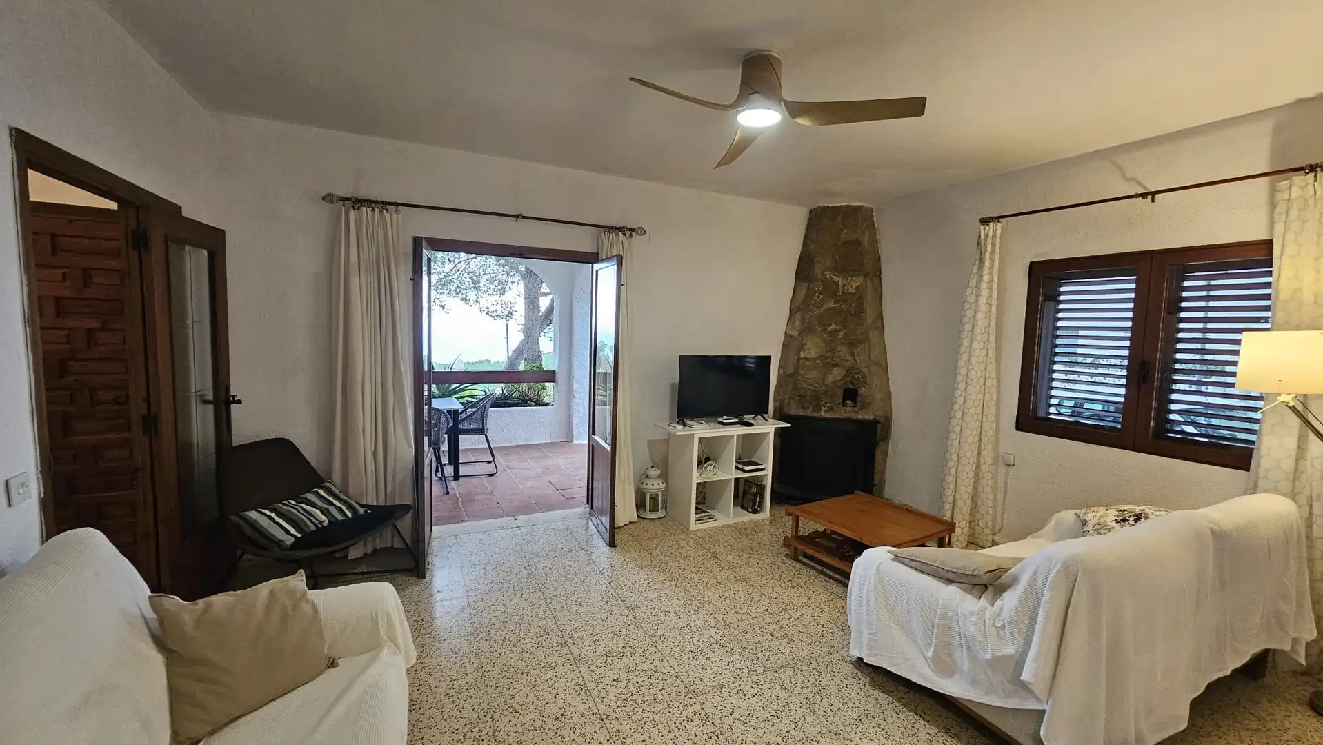 Sala de estar de Casa o chalet en venta en Alcalà de Xivert con Calefacción, Terraza y Trastero