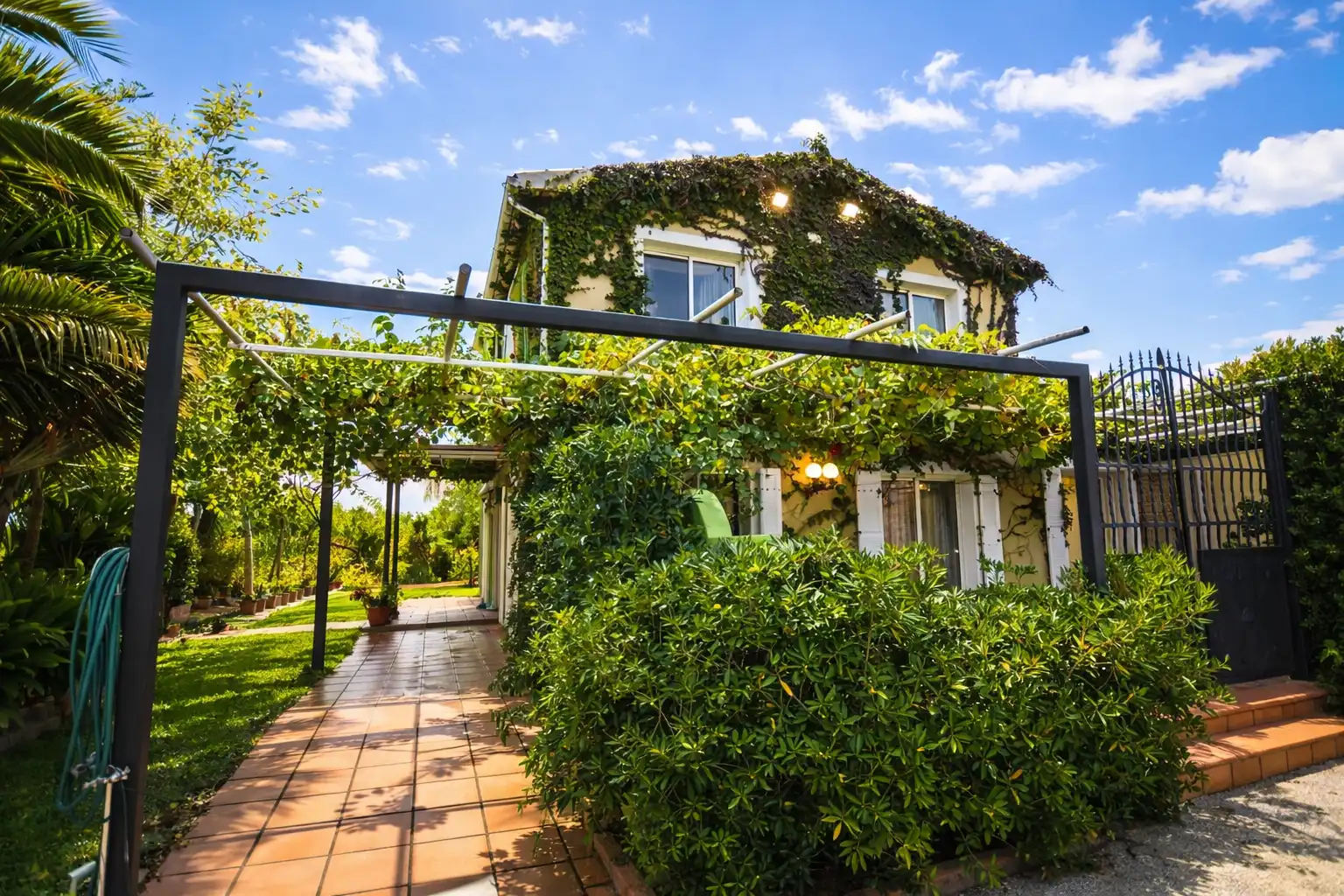 Vista exterior de Finca rústica en venta en Santa Oliva con Jardín privado