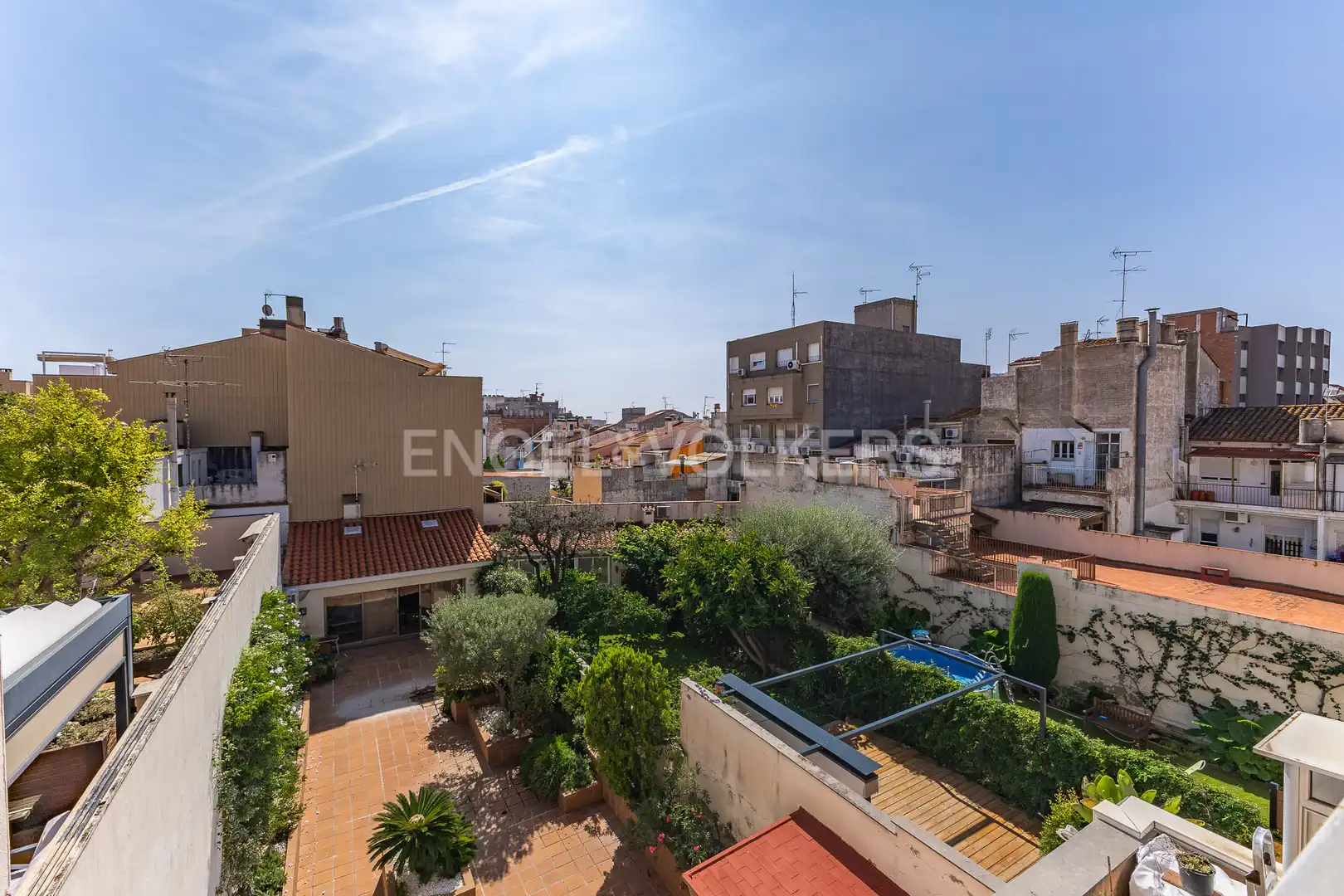 Terrace of Duplexes for rent in Mataró  with Air Conditioner, Heating and Parquet flooring