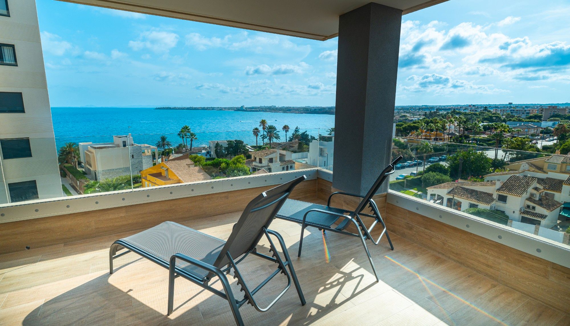 Terrace of Apartment for sale in Torrevieja  with Air Conditioner, Heating and Terrace