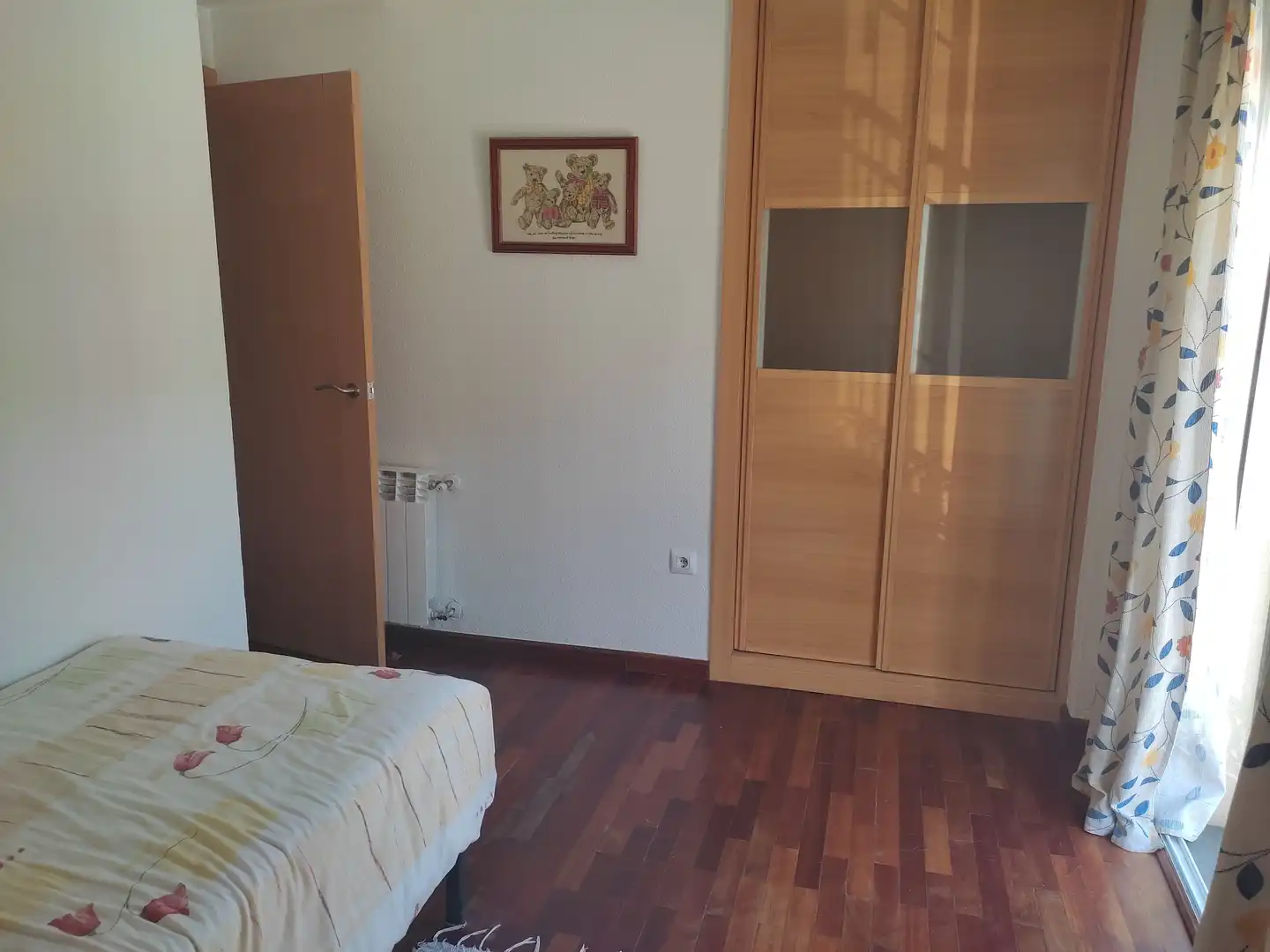 Schlafzimmer von Wohnungen zur Miete in Badajoz mit Klimaanlage, Heizung und Parkett
