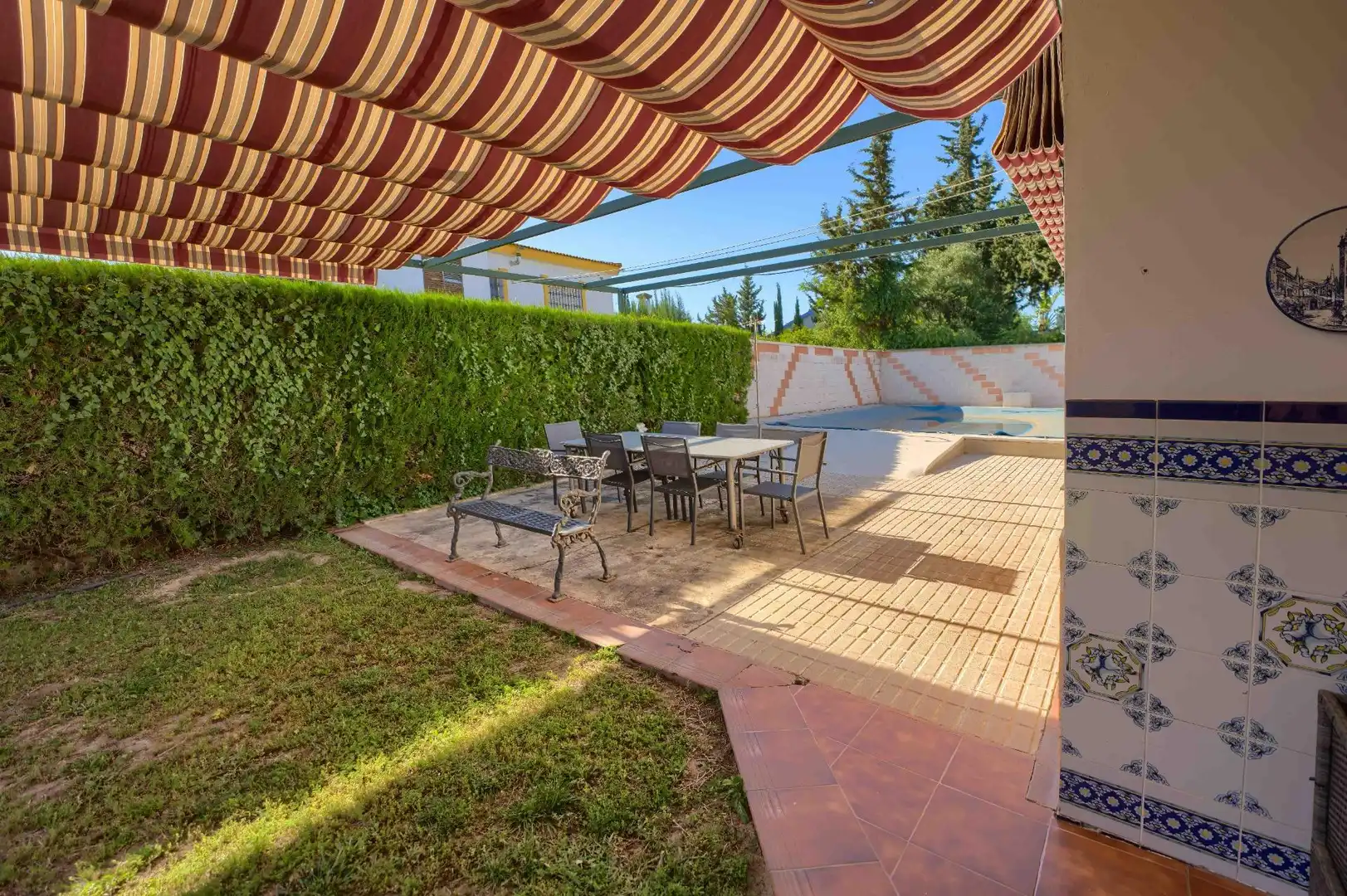 Terrace of Houses for sale in Palomares del Río  with Air Conditioner, Heating and Private garden