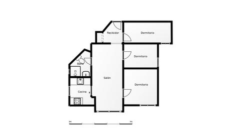 Foto 5 de Pis de lloguer a Hellín, Madrid