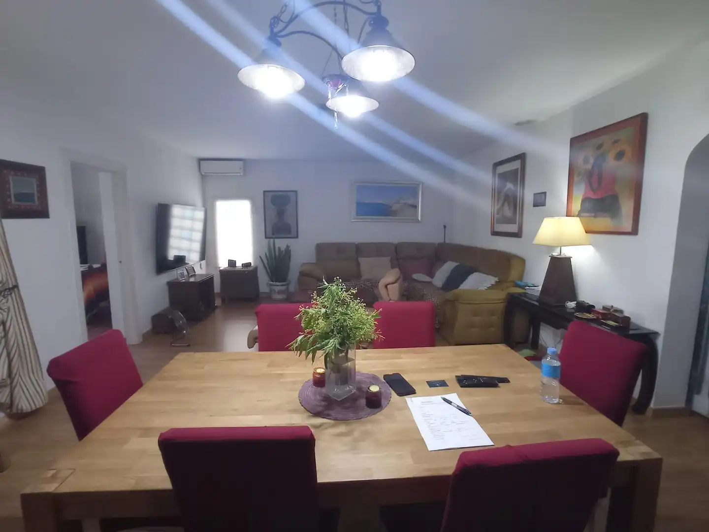 Menjador de Casa o xalet en venda en Chiclana de la Frontera amb Aire condicionat, Jardí privat i Terrassa