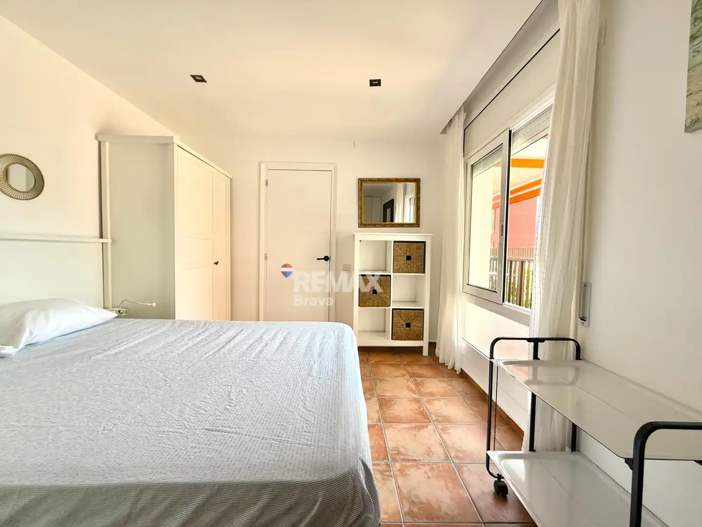 Dormitori de Apartament en venda en Tossa de Mar amb Jardí privat, Balcó i Piscina comunitària