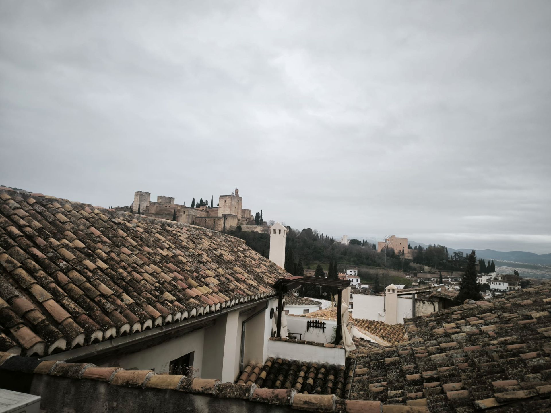 Exterior view of Flat for rent in  Granada Capital  with Terrace