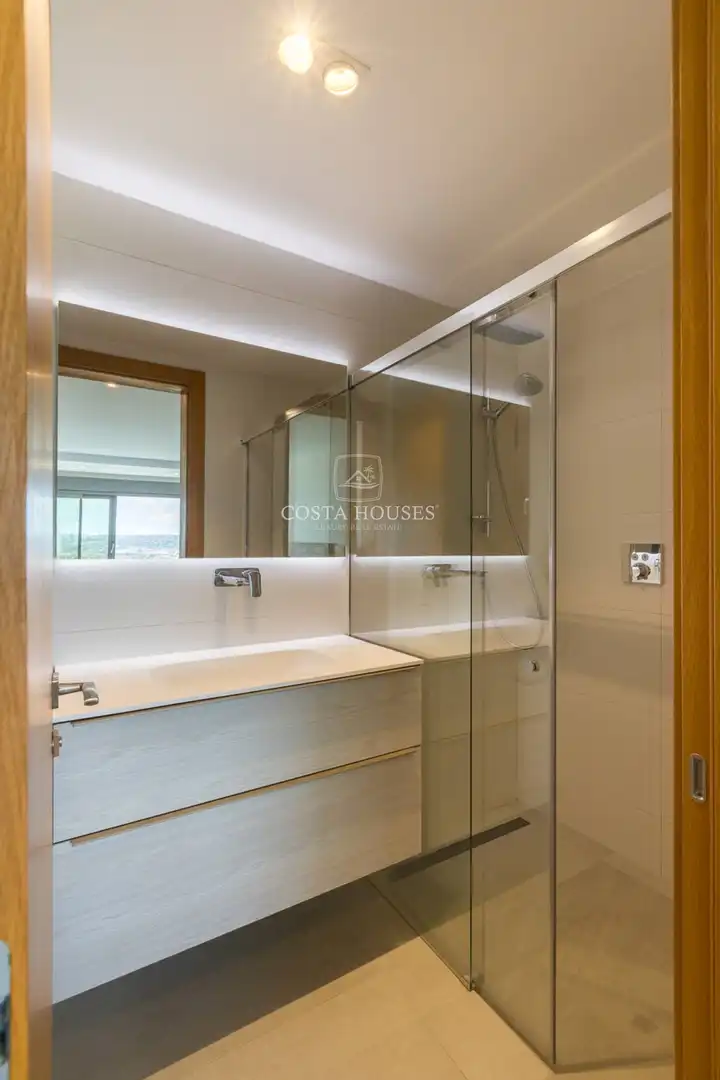 Baño de Casa o chalet en venta en Jávea / Xàbia con Aire acondicionado, Jardín privado y Terraza