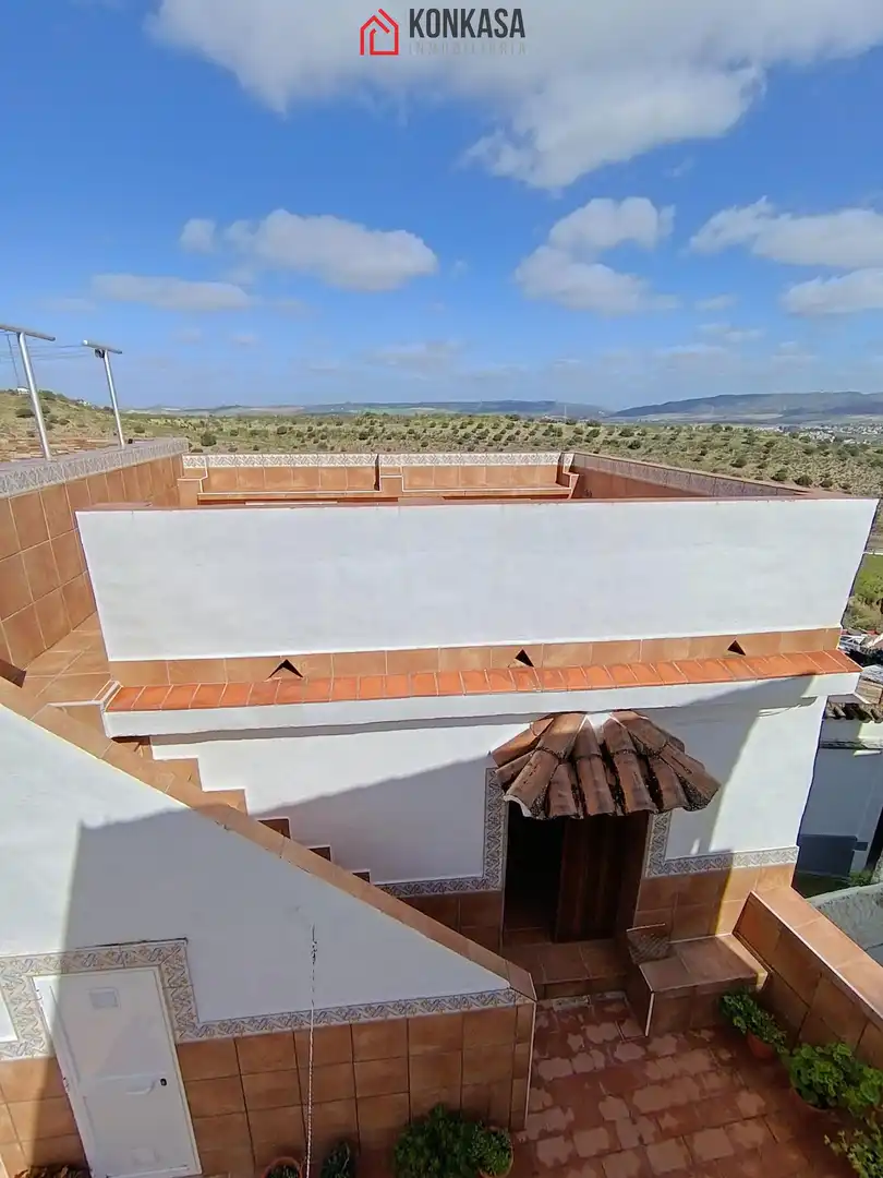 Terraza de Casa o chalet en venta en Arcos de la Frontera con Terraza, Trastero y Amueblado