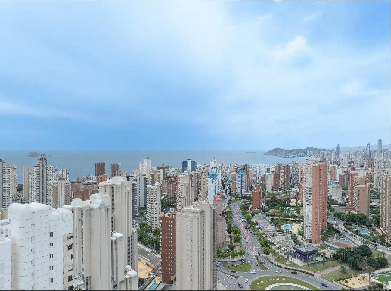 Vista exterior de Apartamento en venta en Benidorm con Aire acondicionado