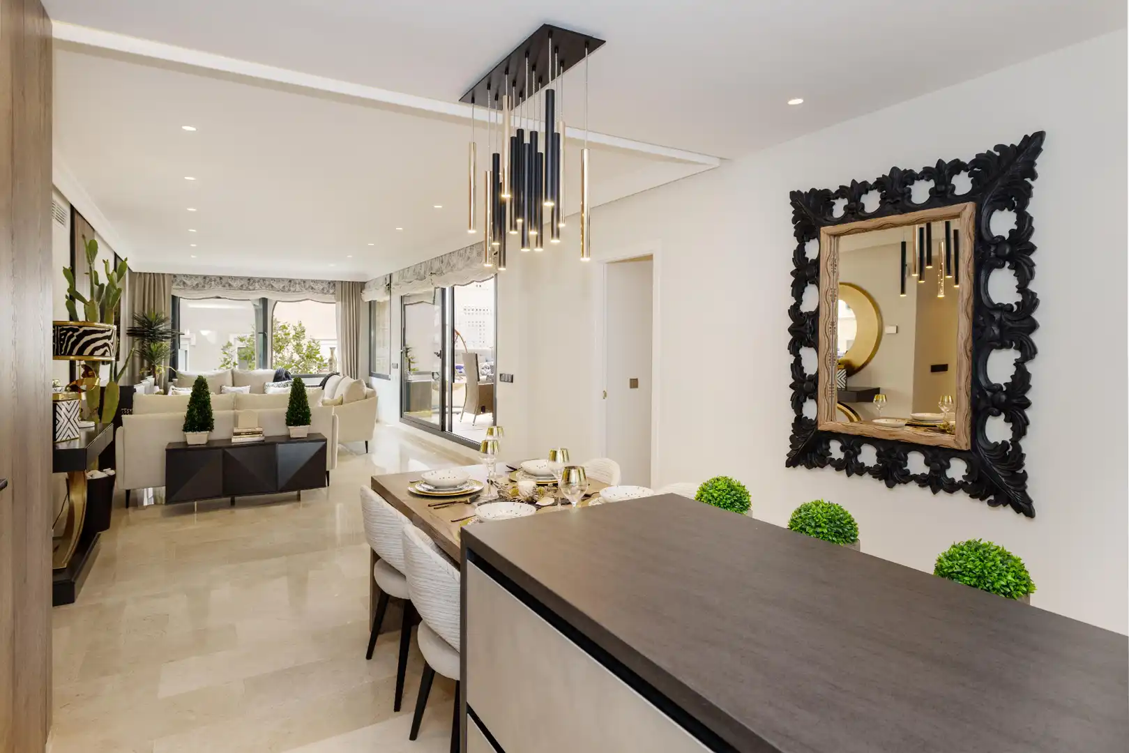 Comedor de Ático en venta en Marbella con Aire acondicionado, Calefacción y Terraza