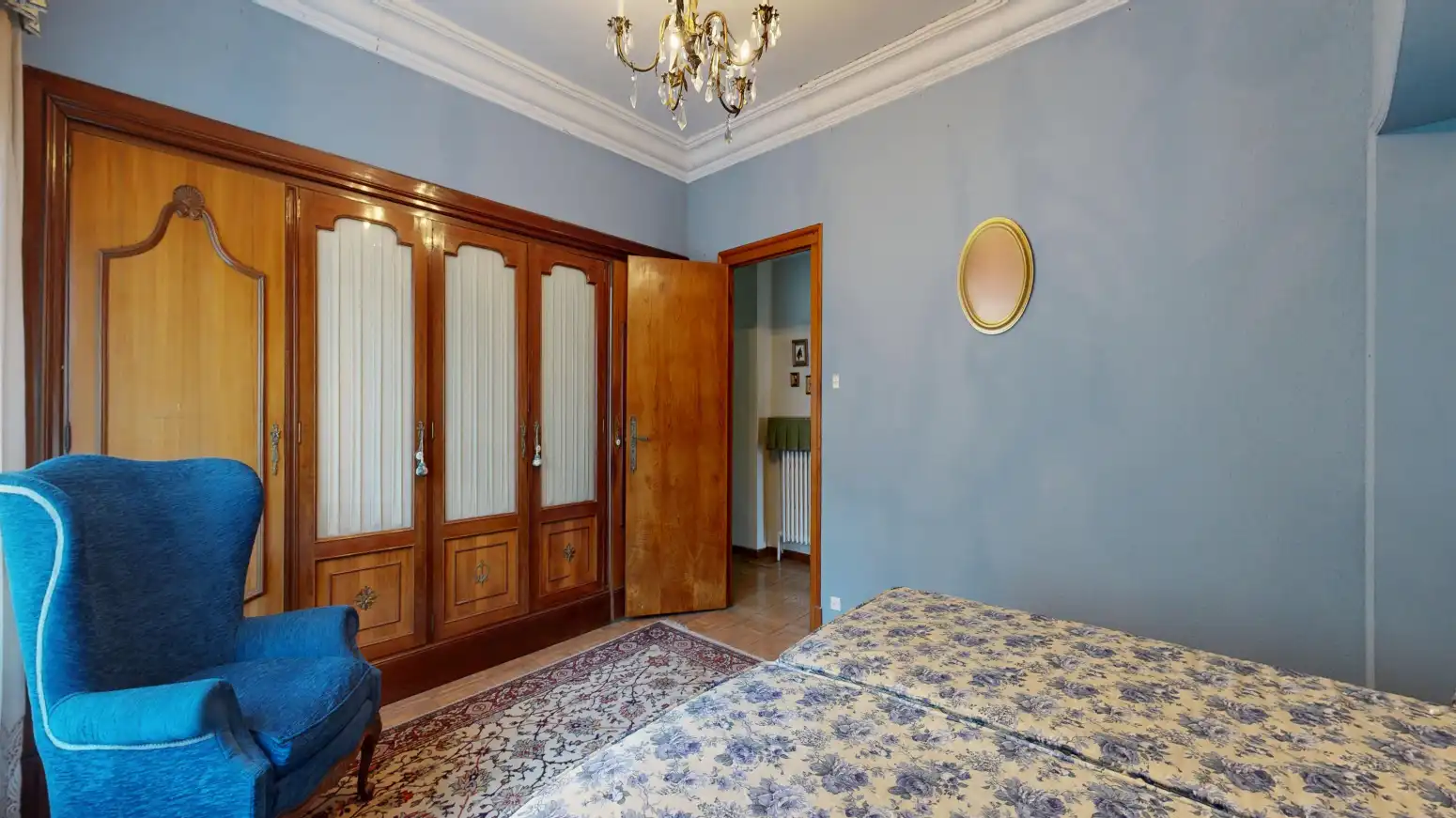 Bedroom of Houses for sale in Tafalla  with Heating, Private garden and Parquet flooring