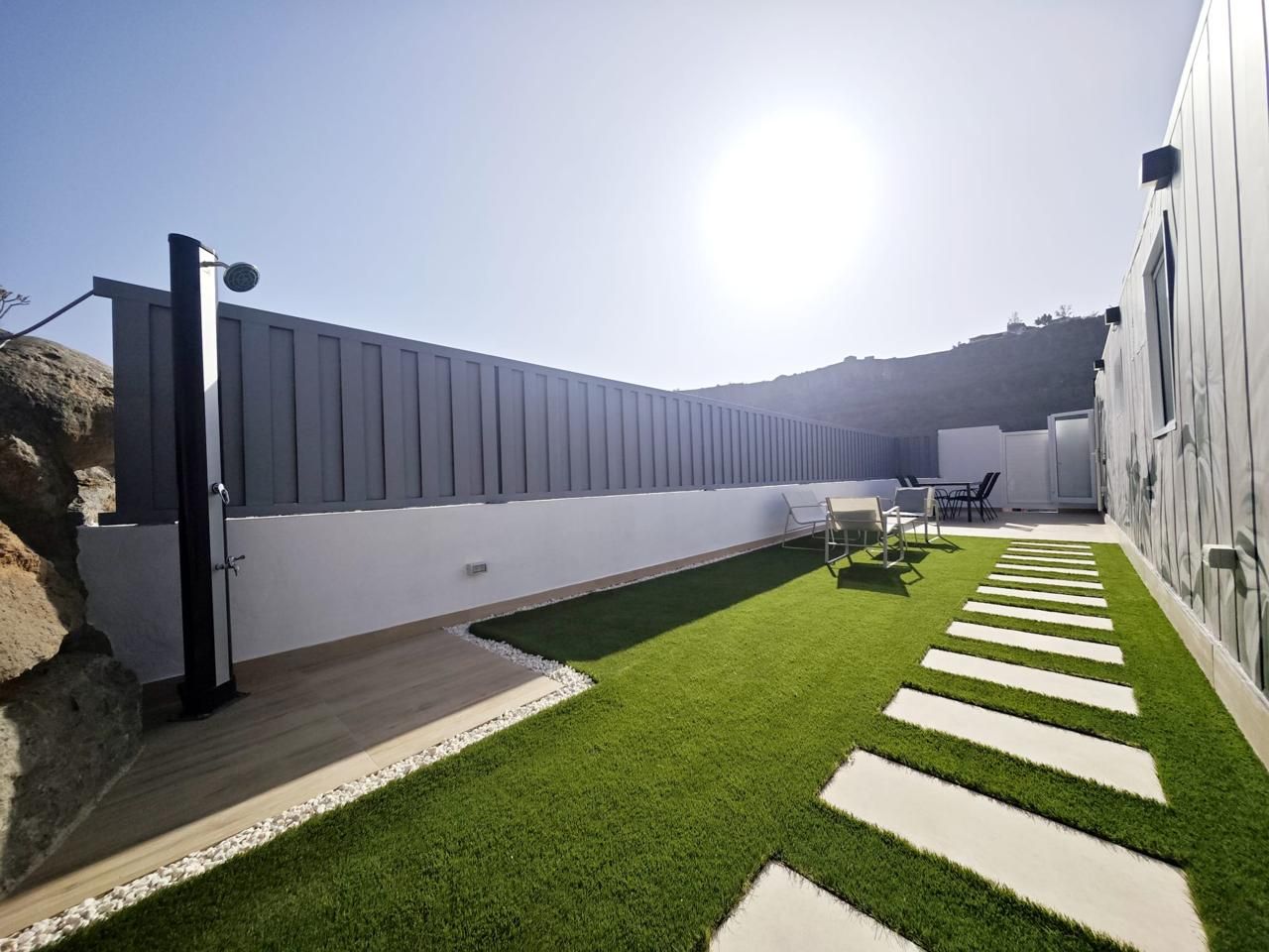 Terrassa de Casa o xalet de lloguer en San Bartolomé de Tirajana amb Jardí privat, Terrassa i Moblat