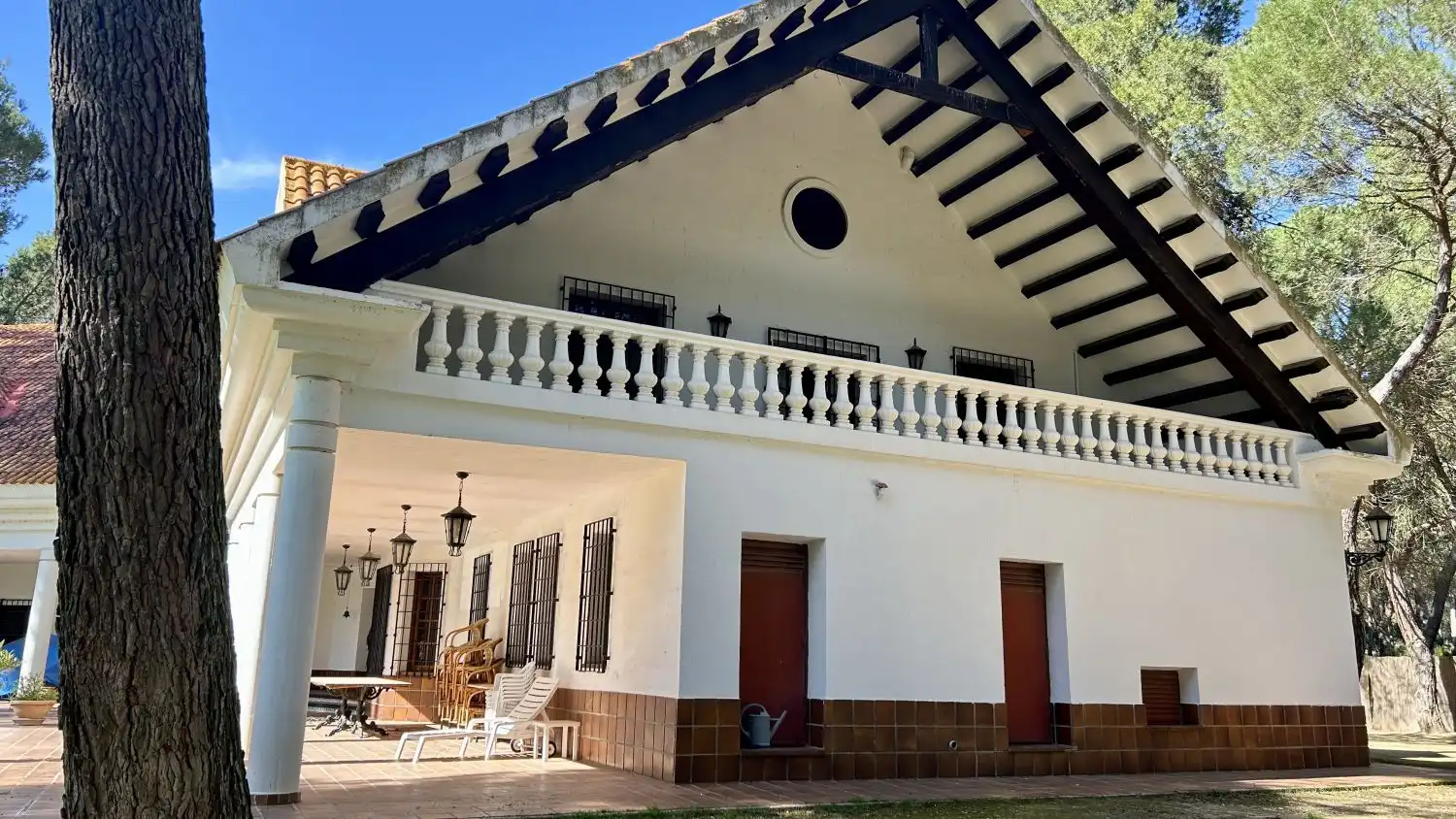 Vista exterior de Casa o xalet en venda en Albacete amb Aire condicionat, Calefacció i Terrassa