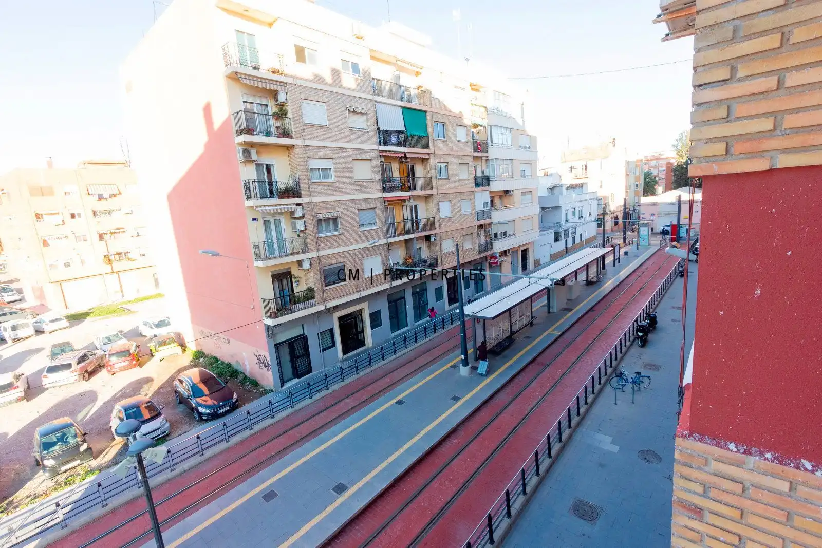 Vista exterior de Piso de alquiler en Valencia con Terraza, Trastero y Piscina