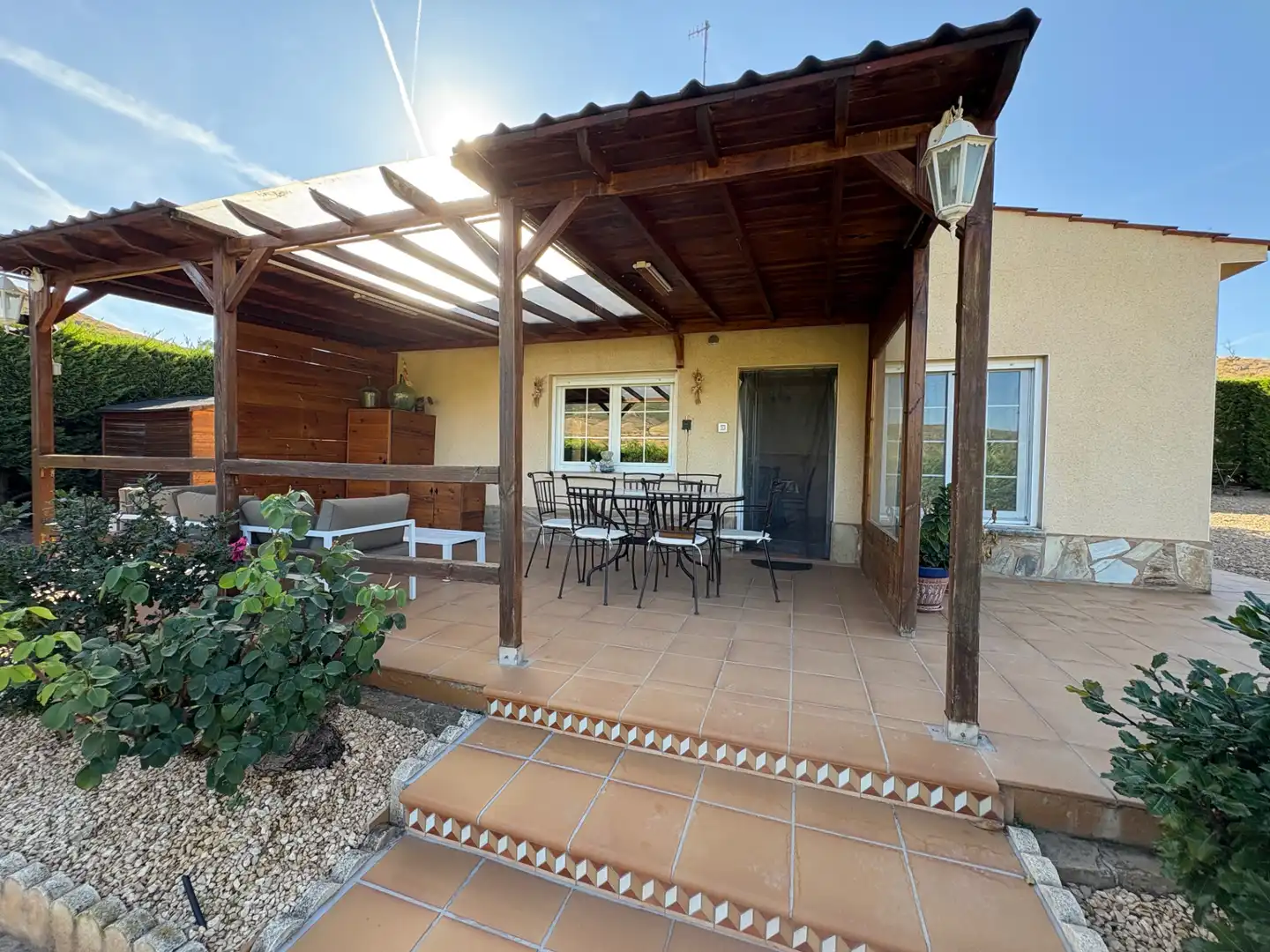 Terrassa de Finca rústica en venda en Autol amb Calefacció, Jardí privat i Terrassa