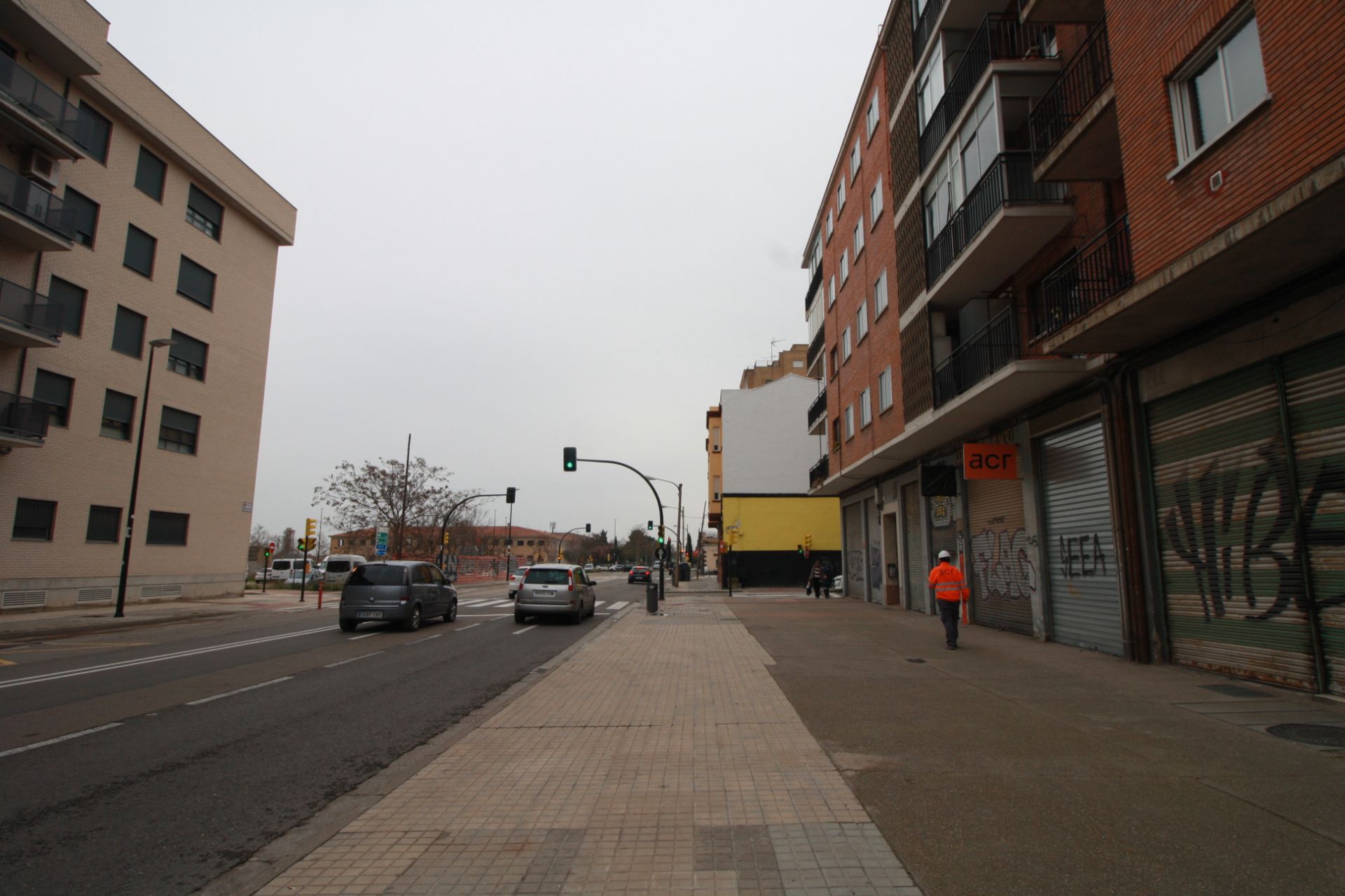 Exterior view of Flat for sale in  Zaragoza Capital  with Heating and Balcony