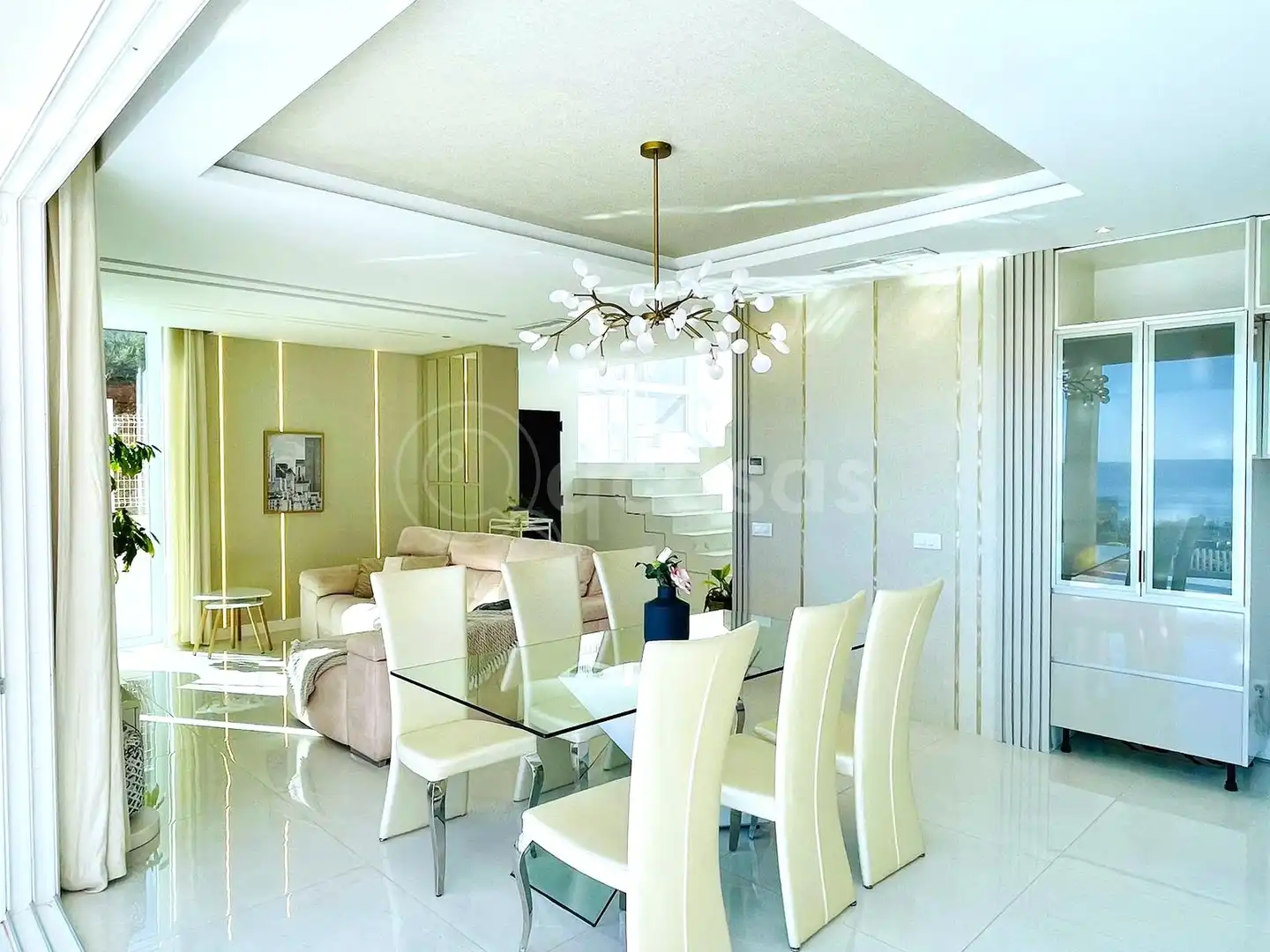 Comedor de Casa o chalet en venta en Benalmádena con Aire acondicionado, Calefacción y Jardín privado