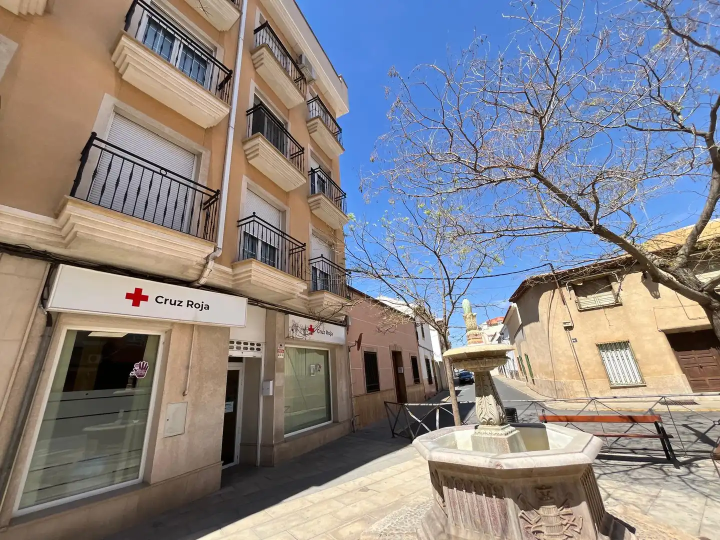 Vista exterior de Piso en venta en Tomelloso