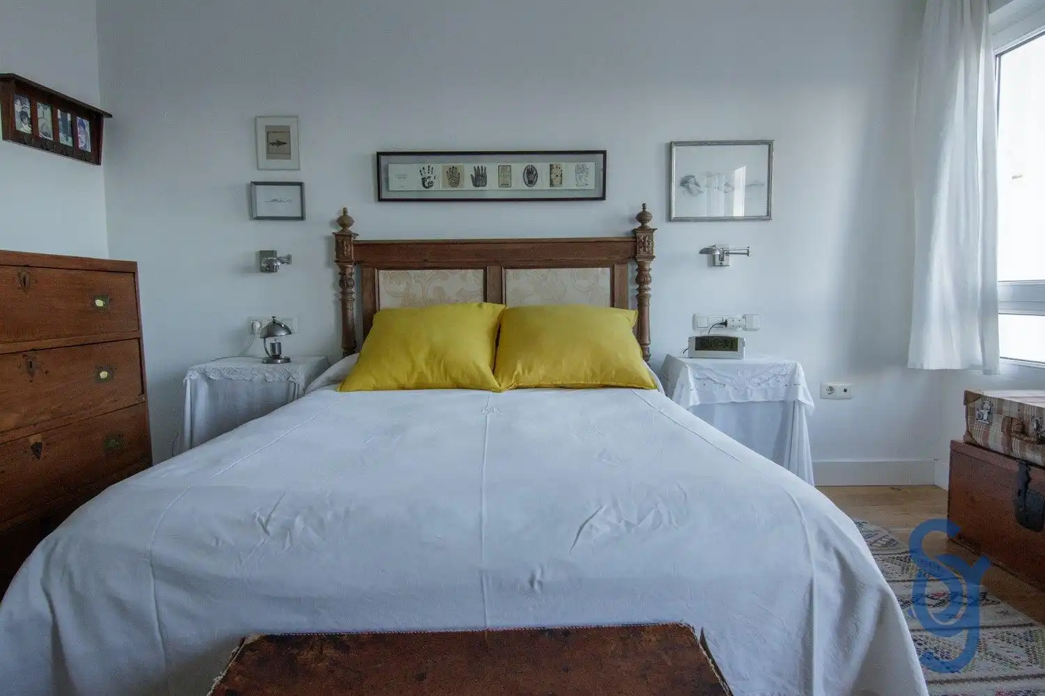 Bedroom of Detached homes for sale in Málaga  with Air Conditioner, Parquet flooring and Terrace