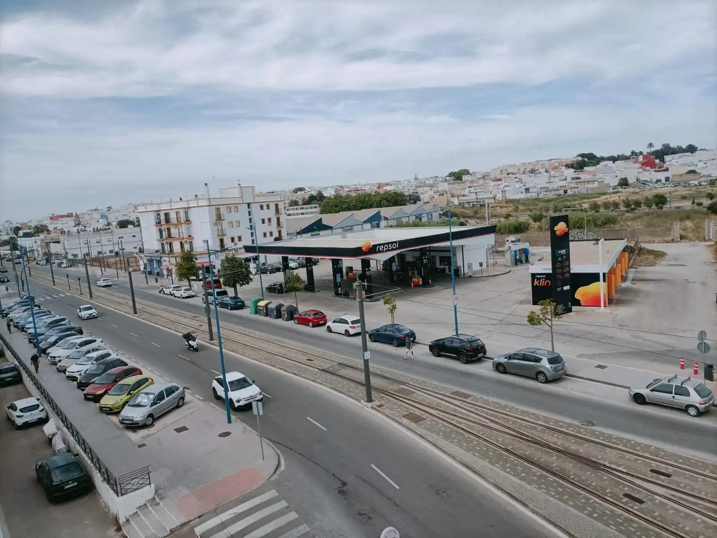 Vista exterior de Piso en venta en Chiclana de la Frontera con Terraza