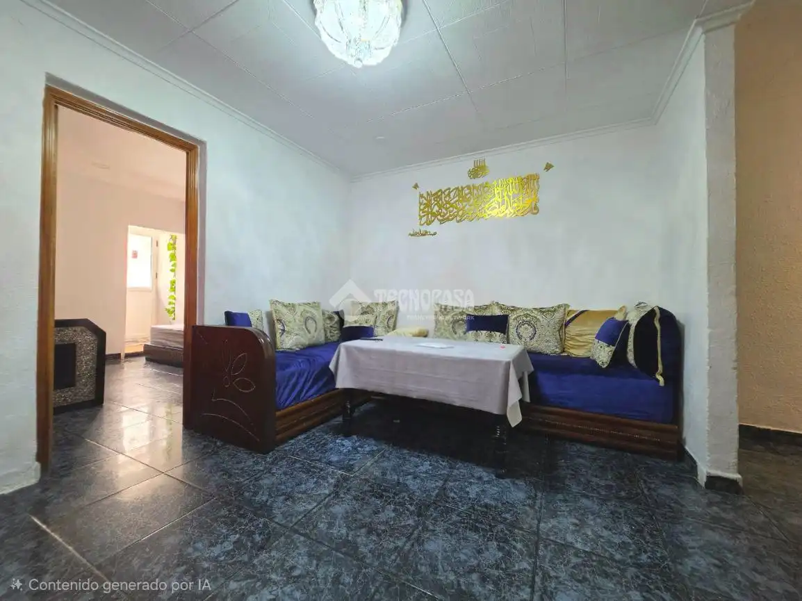 Sala d'estar de Pis en venda en Badalona amb Terrassa