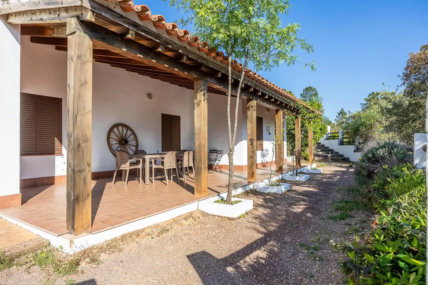 Casa rústica amb piscina en venda a Galaroza