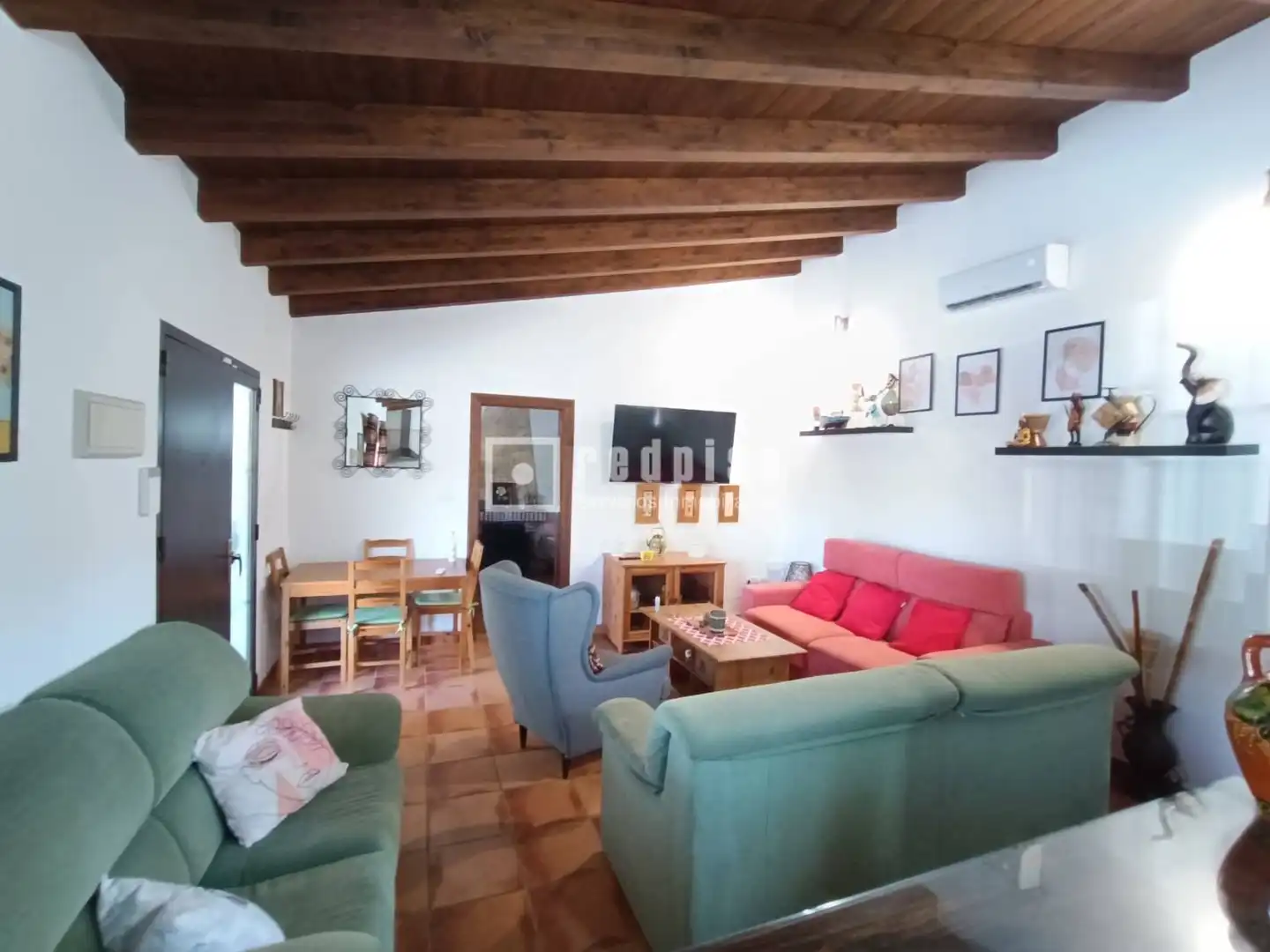 Sala de estar de Casa o chalet en venta en El Borge con Aire acondicionado, Calefacción y Trastero