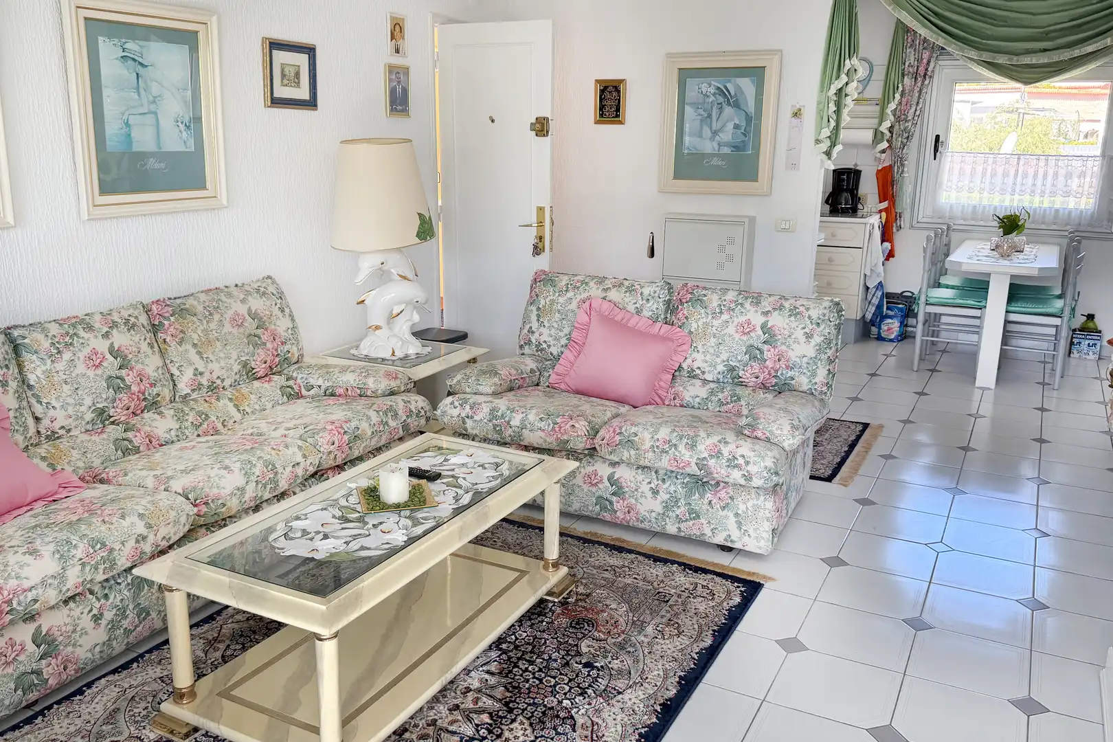 Sala de estar de Ático en venta en Puerto de la Cruz con Trastero, Amueblado y Balcón