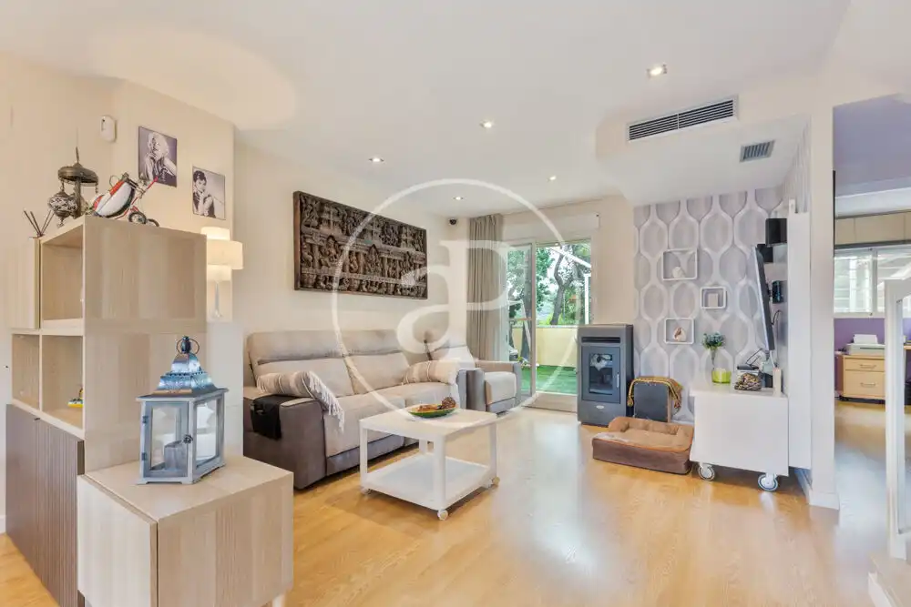 Living room of Houses for sale in Godelleta  with Air Conditioner, Heating and Private garden
