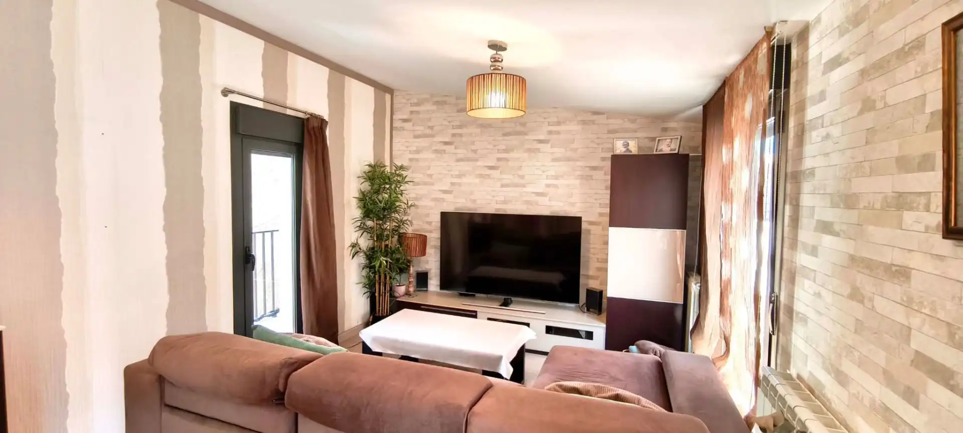 Sala d'estar de Àtic en venda en Zaragoza amb Aire condicionat, Calefacció i Terrassa
