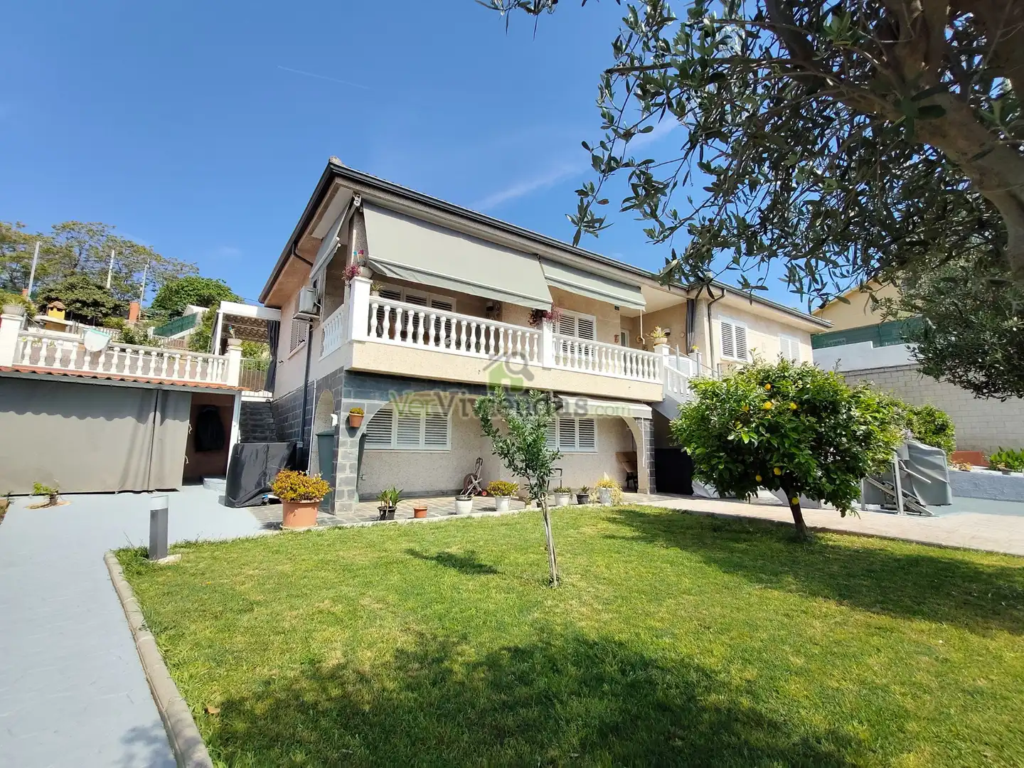 Vista exterior de Casa o chalet en venta en Castellbisbal con Aire acondicionado, Calefacción y Jardín privado