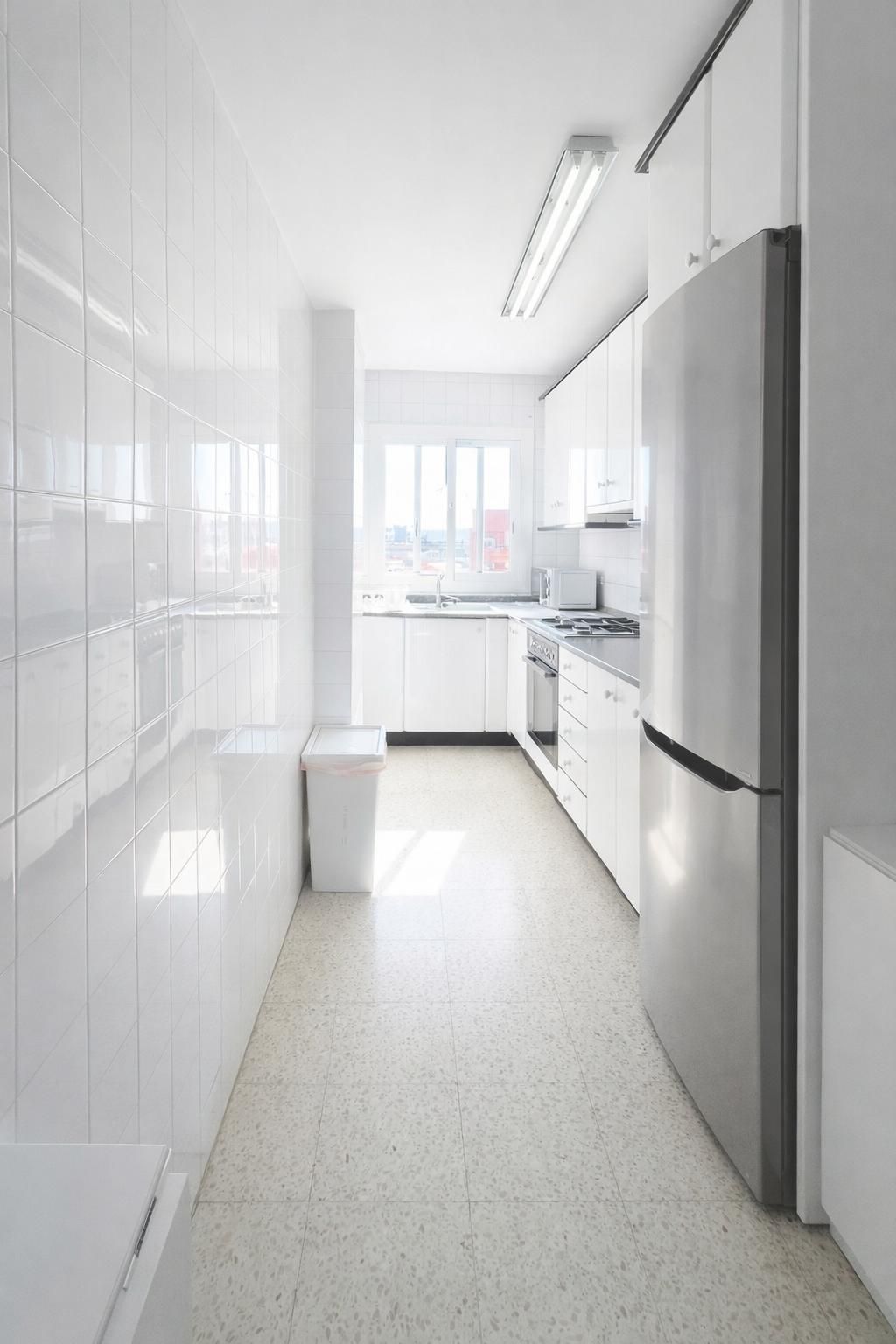 Cocina de Piso en venta en  Barcelona Capital con Calefacción