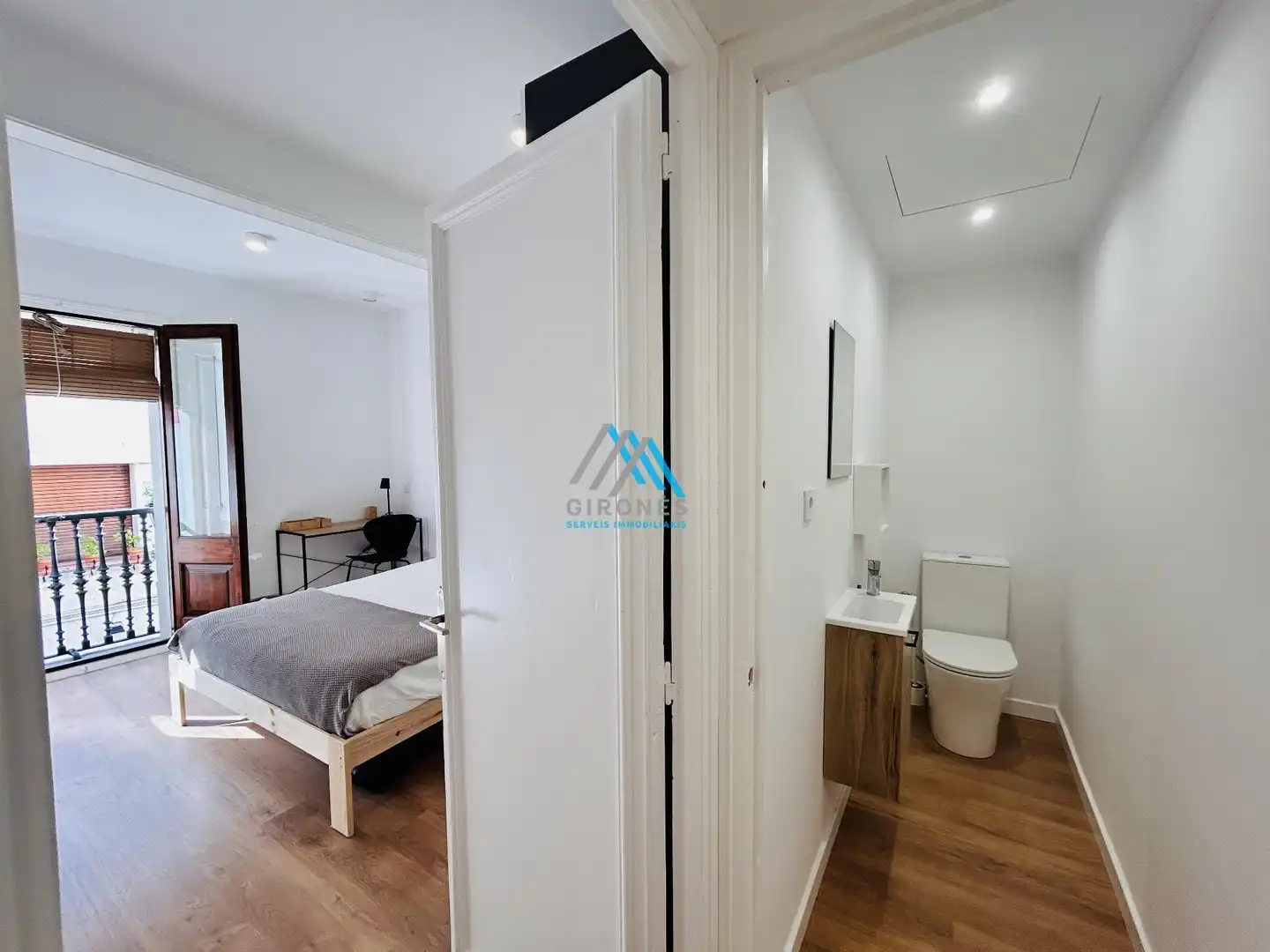 Dormitori de Apartament de lloguer en Sant Feliu de Guíxols amb Parquet i Moblat